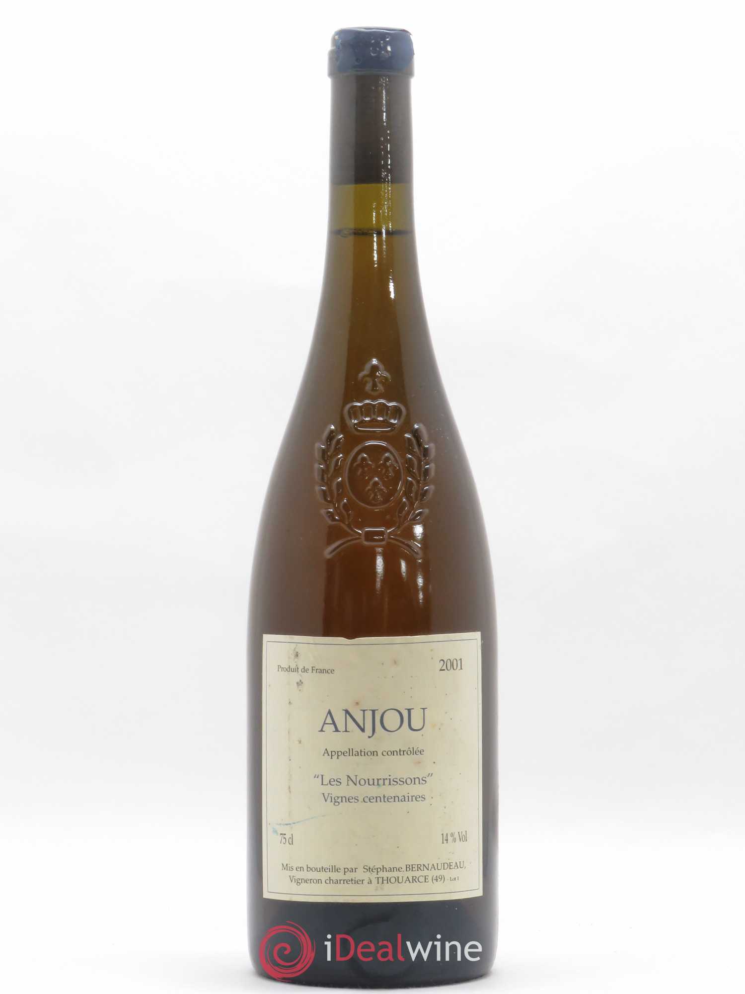 Anjou Les Nourrissons Vignes Centenaires Stéphane Bernaudeau 2001 - Posten von 1 Flasche - 0