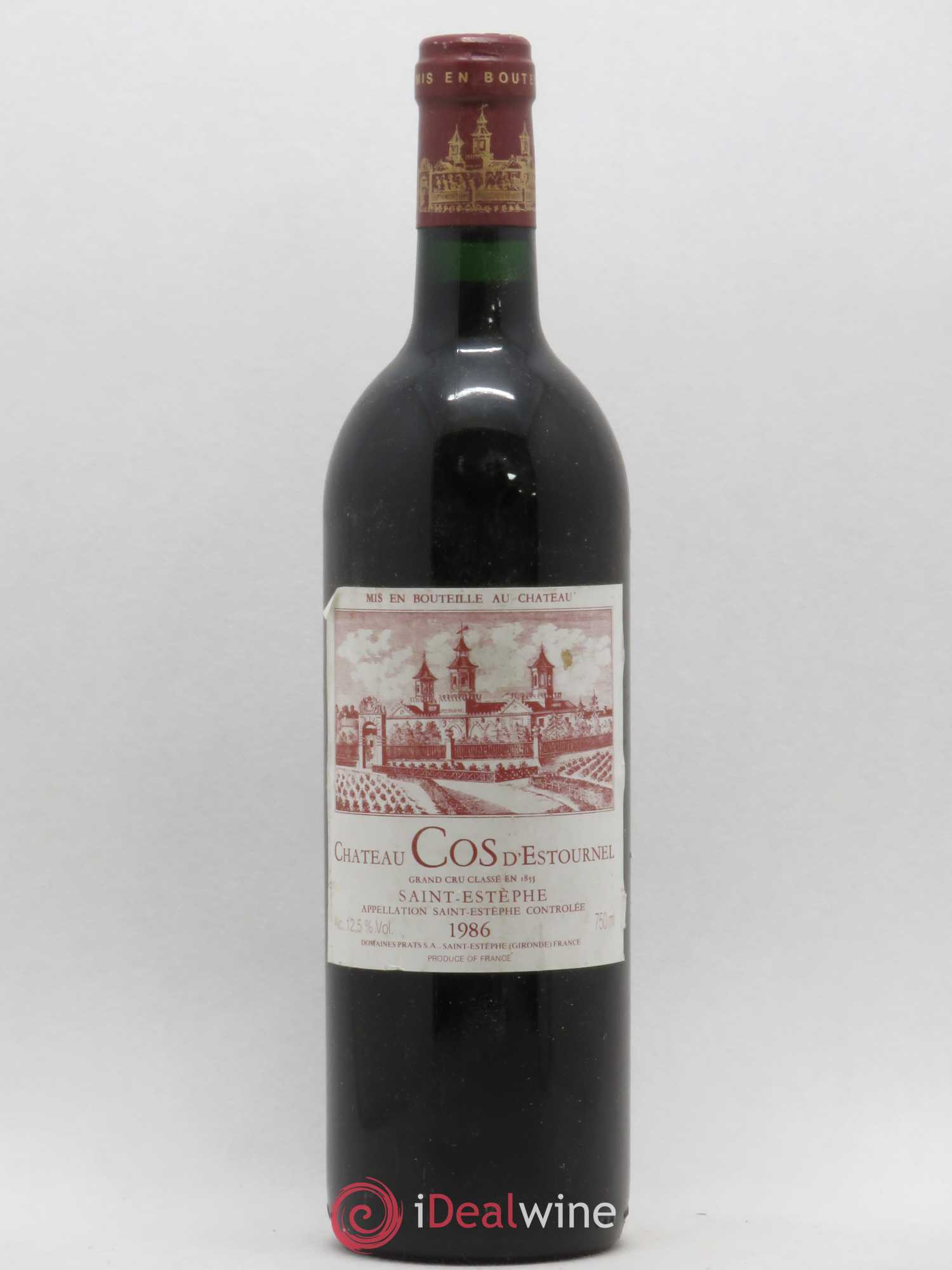 Cos d'Estournel 2ème Grand Cru Classé 1986 - Lot de 1 bouteille - 0