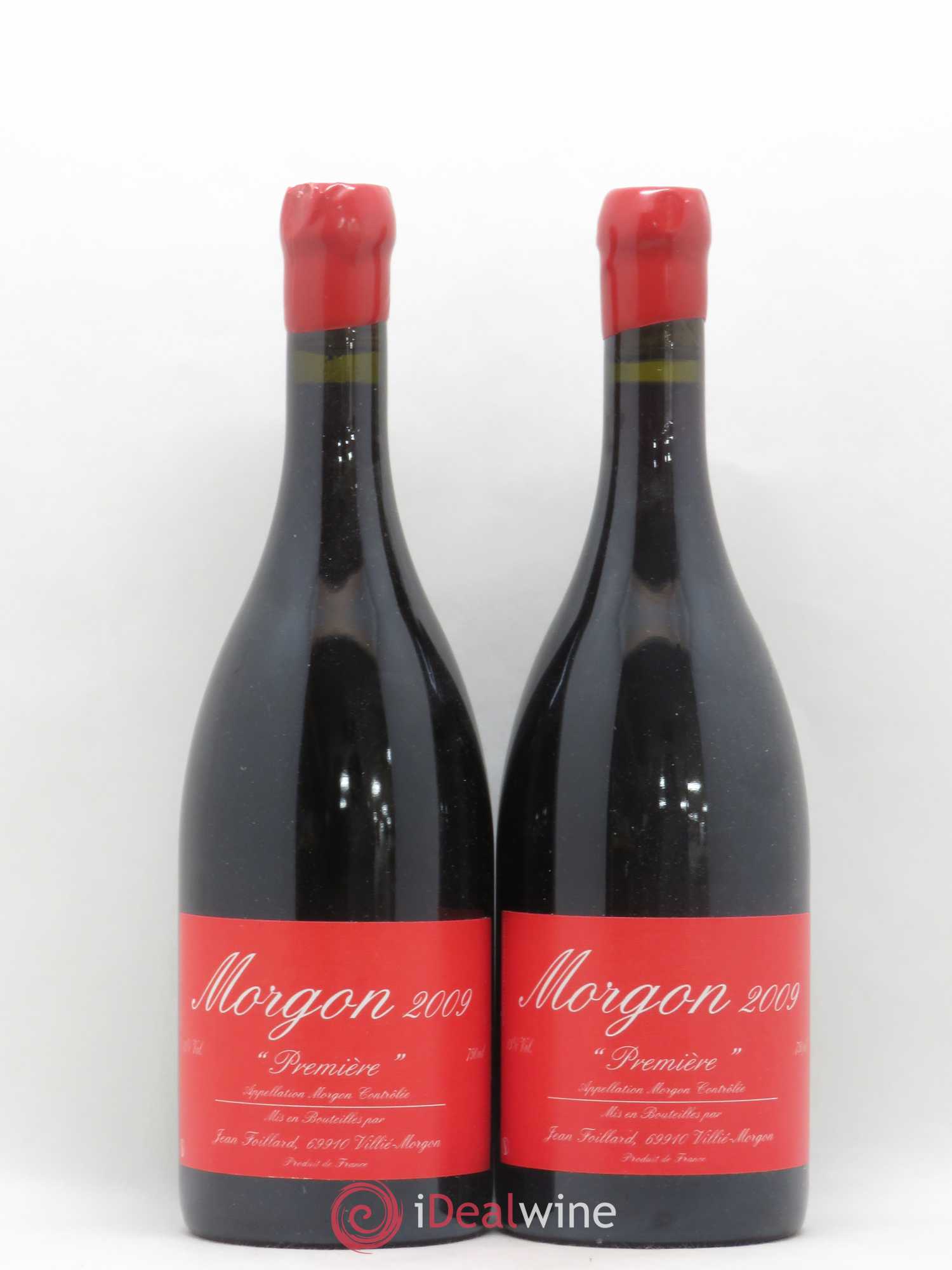 Morgon Première Jean Foillard 2009 - Posten von 2 Flaschen - 0