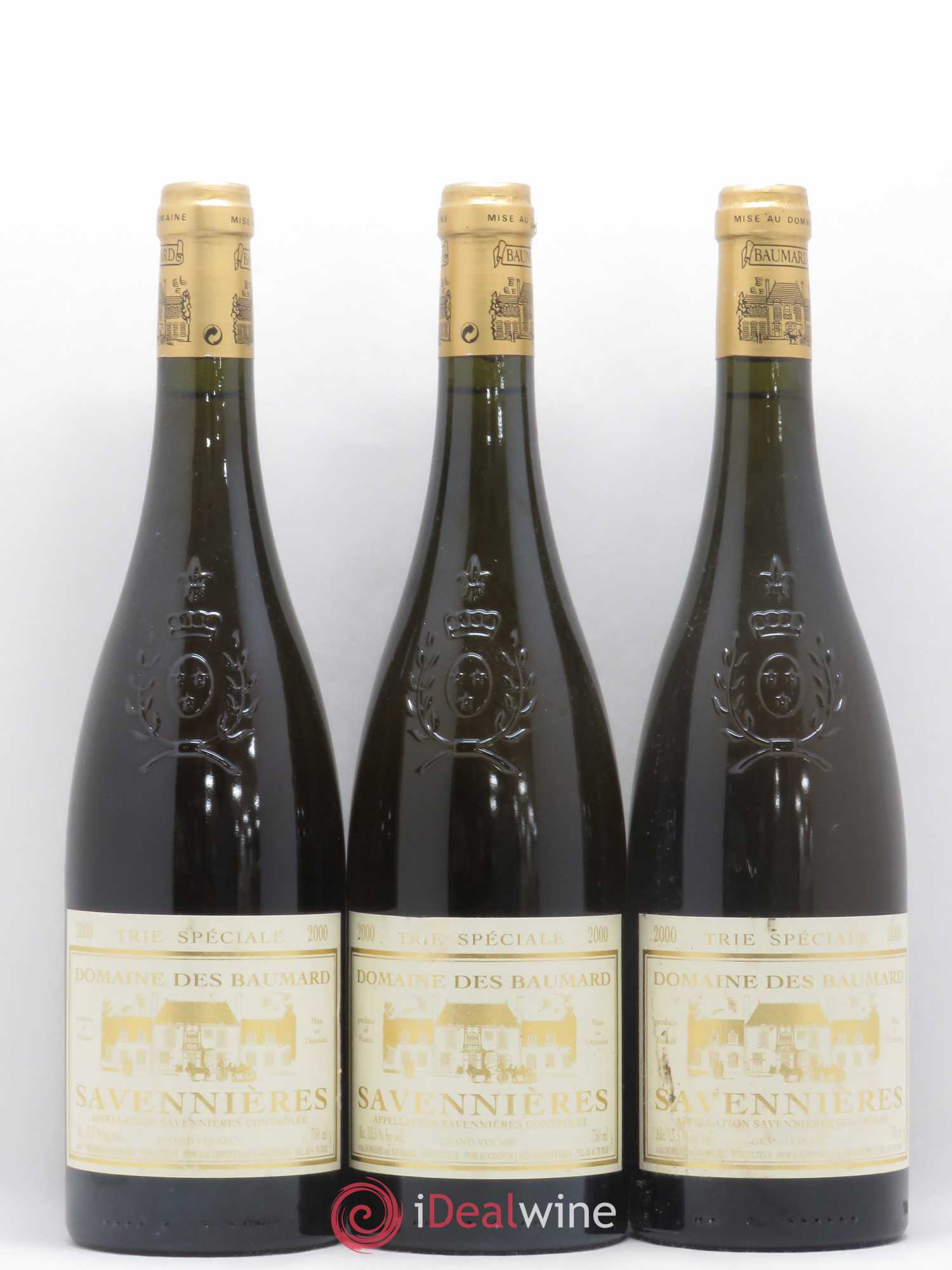 Savennières Trie Spéciale Baumard (Domaine des) 2000 - Lot de 3 bouteilles - 0