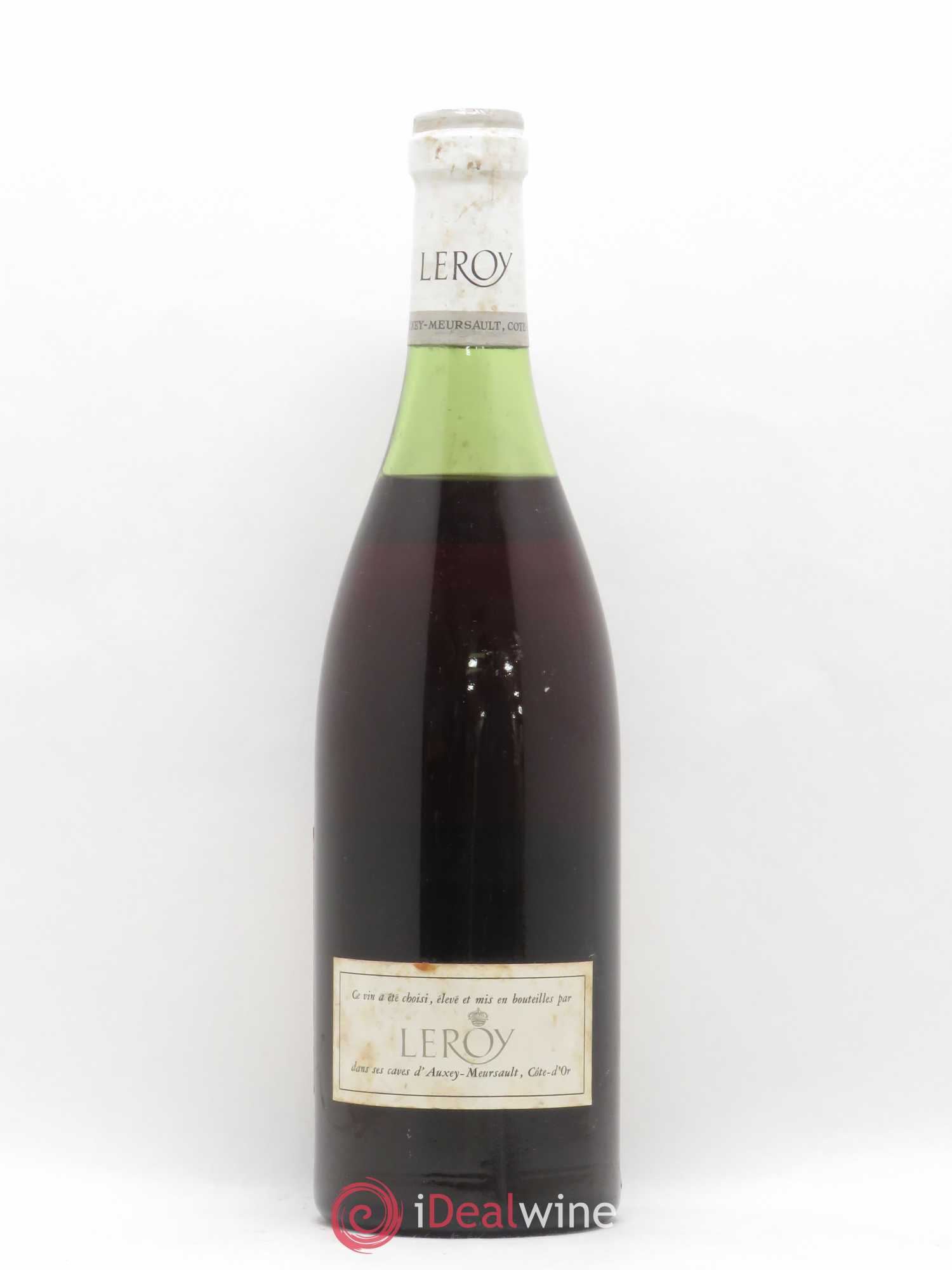 Bonnes-Mares Grand Cru Leroy SA (sans prix de réserve) 1969 - Posten von 1 Flasche - 1
