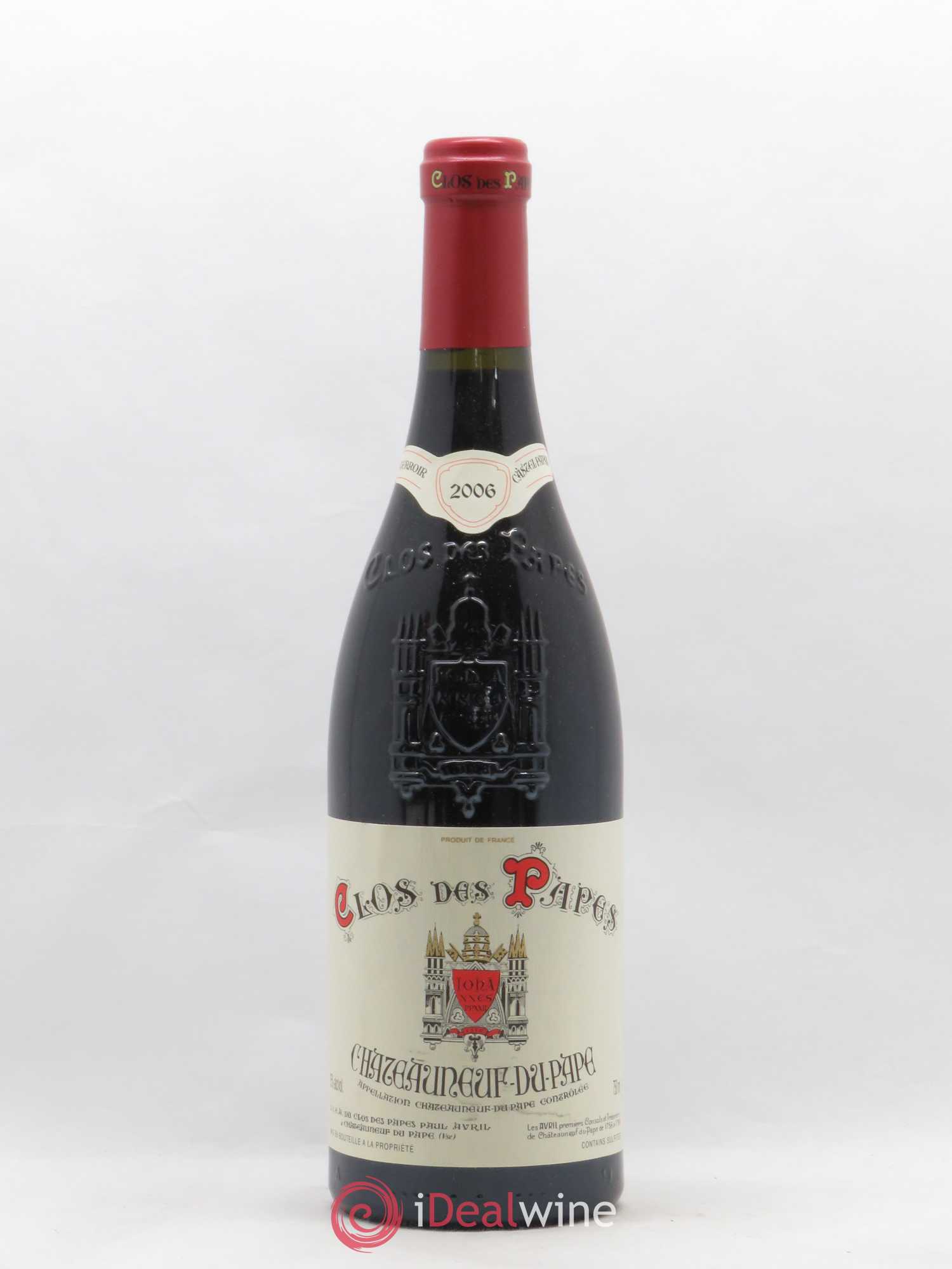 Châteauneuf-du-Pape Clos des Papes - Paul Avril 2006 - Lot de 1 bouteille - 0