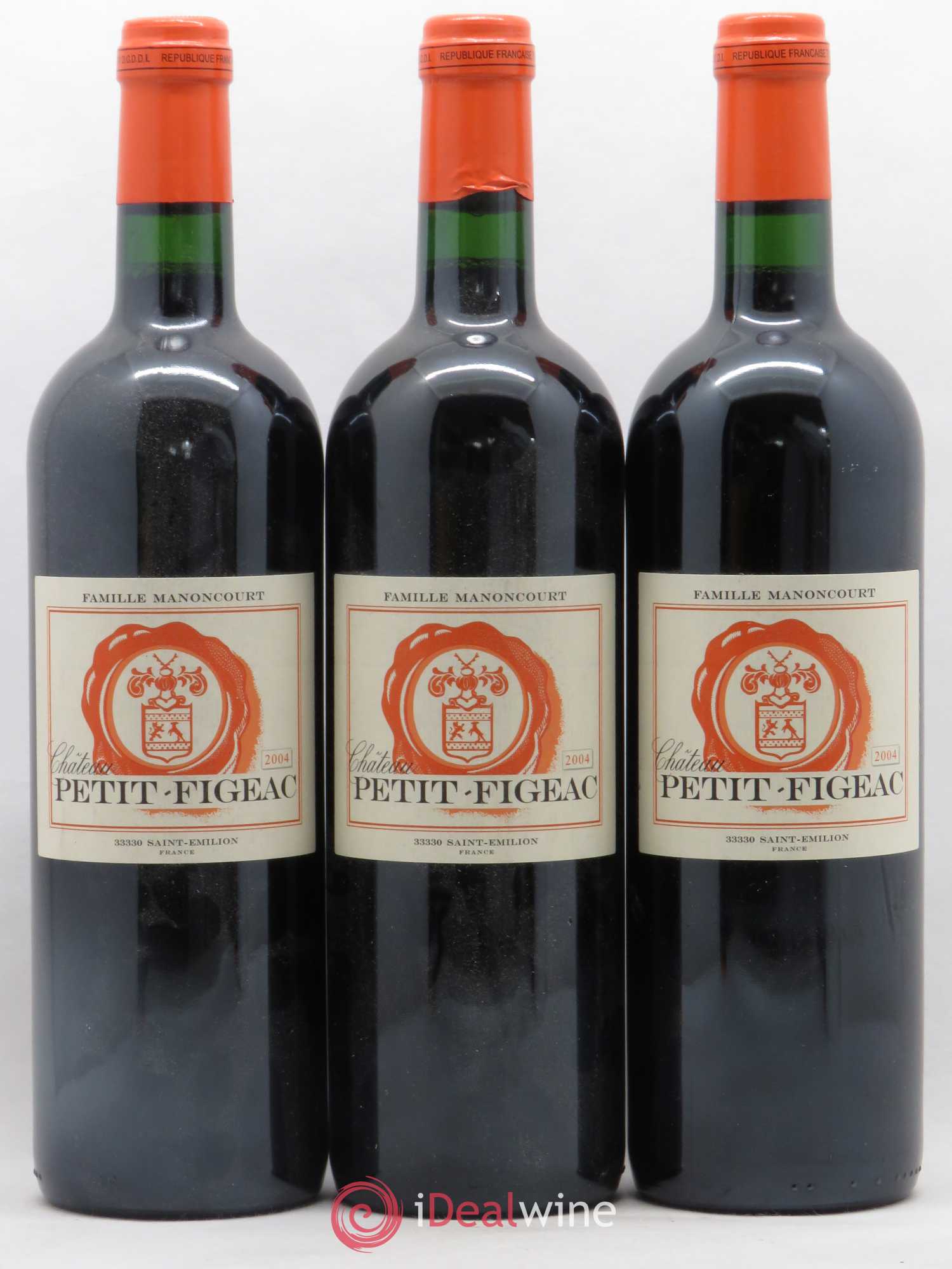 Petit Figeac 2004 - Lot de 6 bouteilles - 1