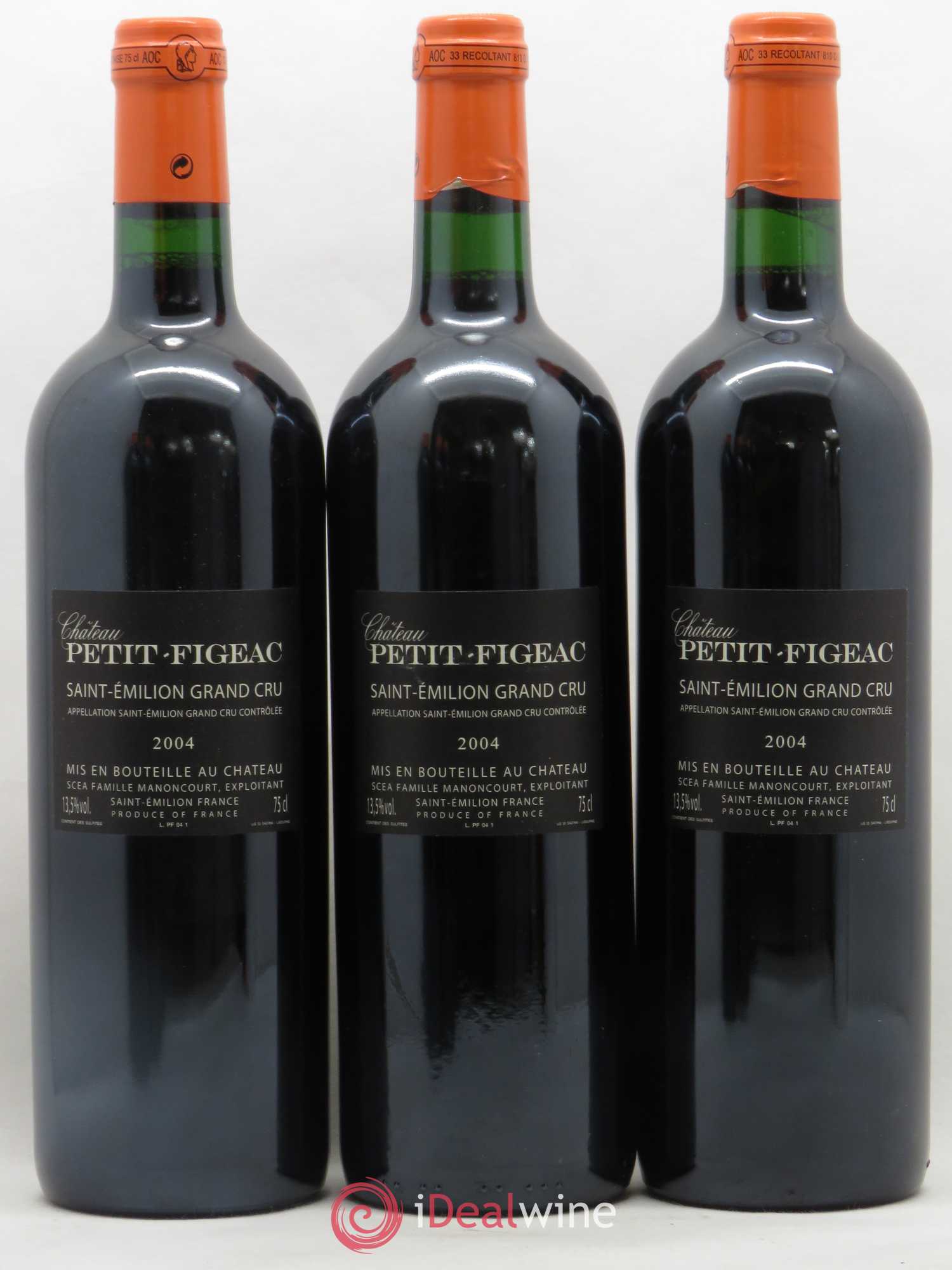 Petit Figeac 2004 - Lot de 6 bouteilles - 4