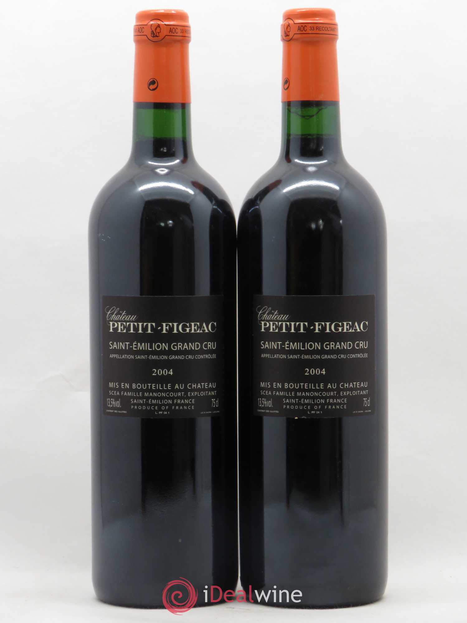 Petit Figeac 2004 - Lot de 2 bouteilles - 1
