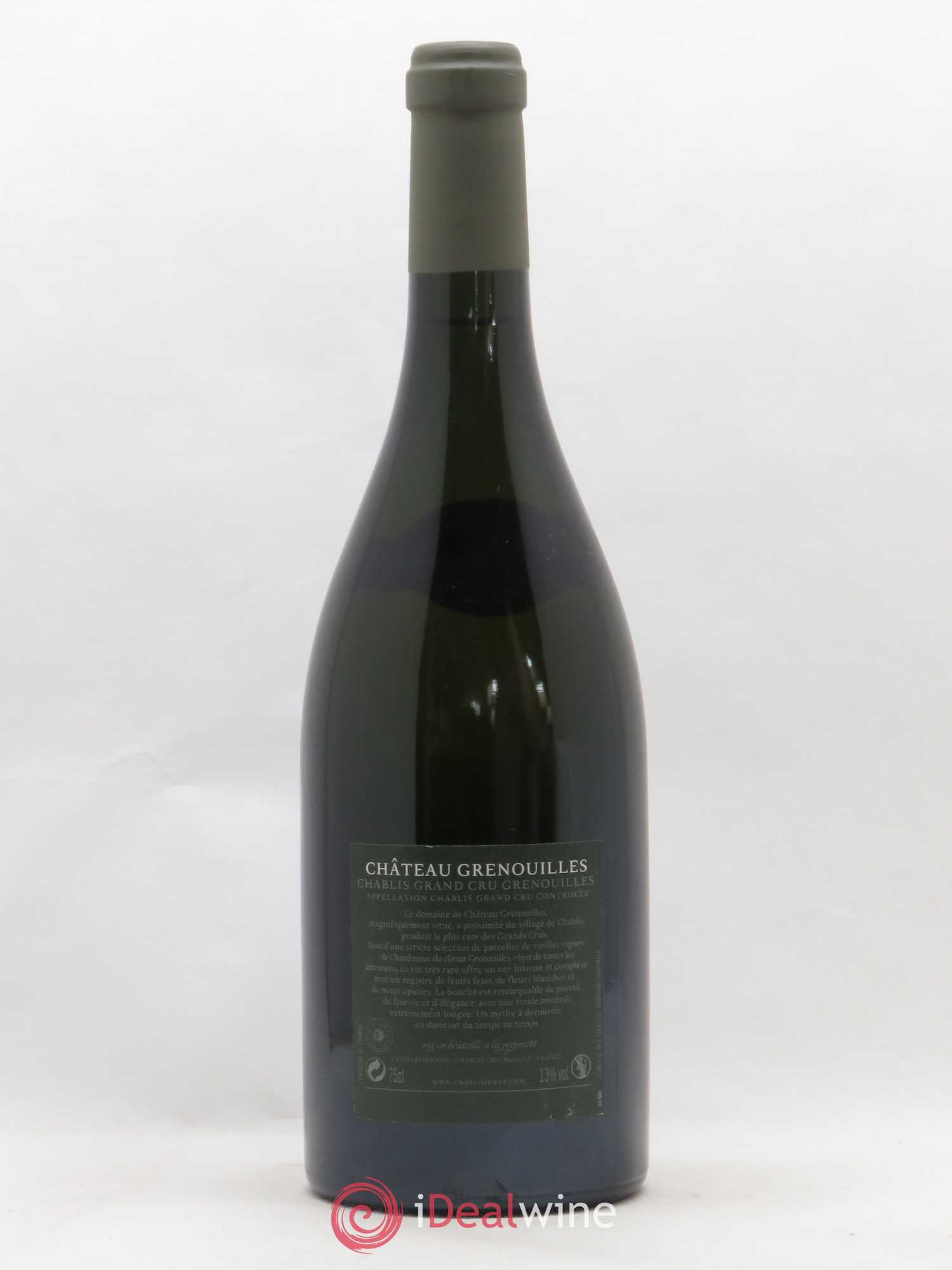 Chablis Grand Cru Grenouilles Château Grenouille - La Chablisienne 2007 - Lot de 1 bouteille - 1