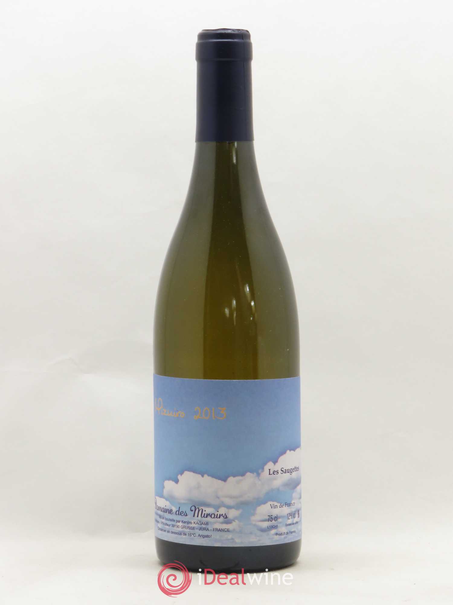 Vin de France Mizuiro Les Saugettes Kenjiro Kagami - Domaine des Miroirs 2013 - Lot de 1 bouteille - 0