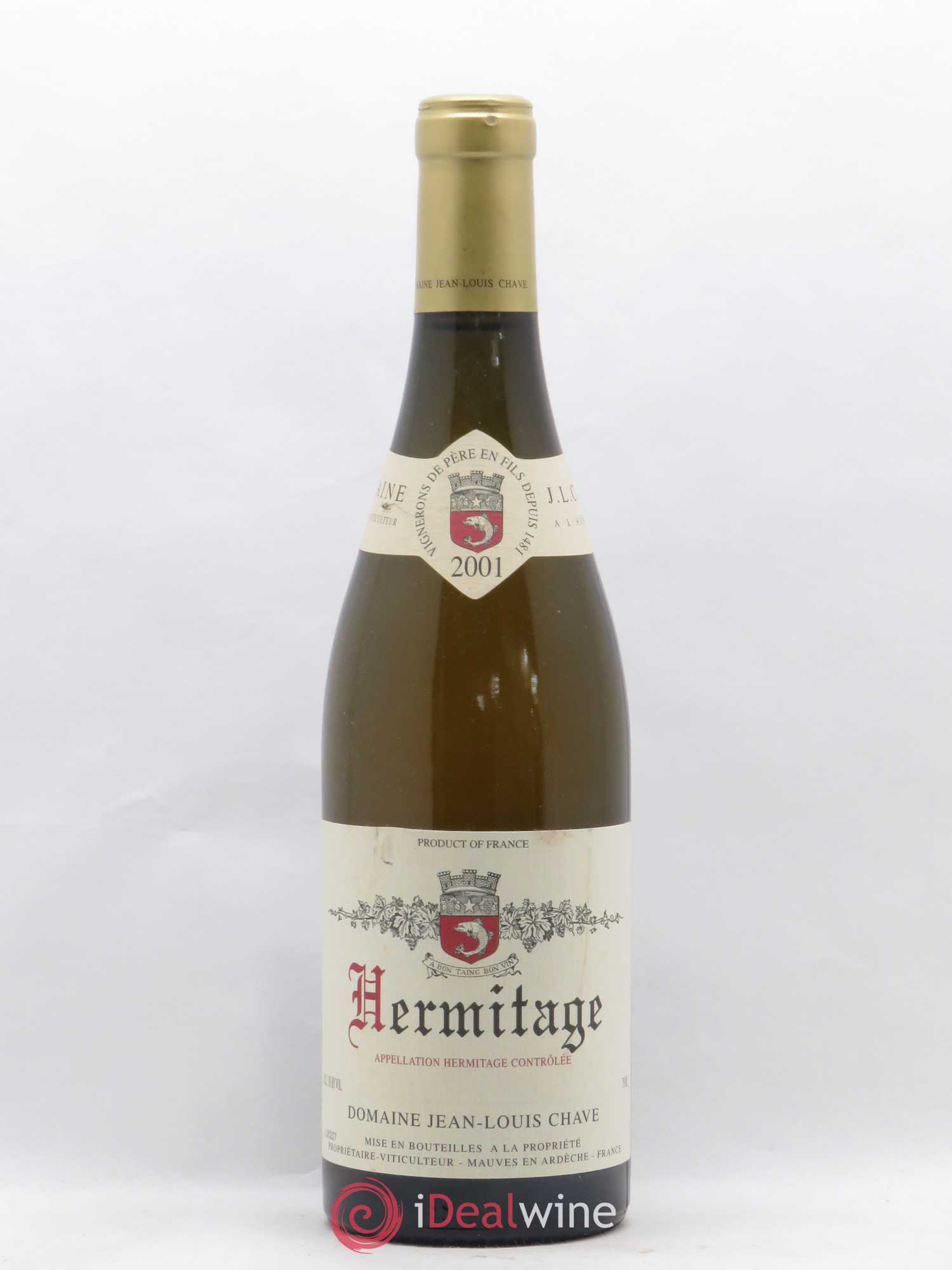 Hermitage Jean-Louis Chave 2001 - Lot de 1 bouteille - 0