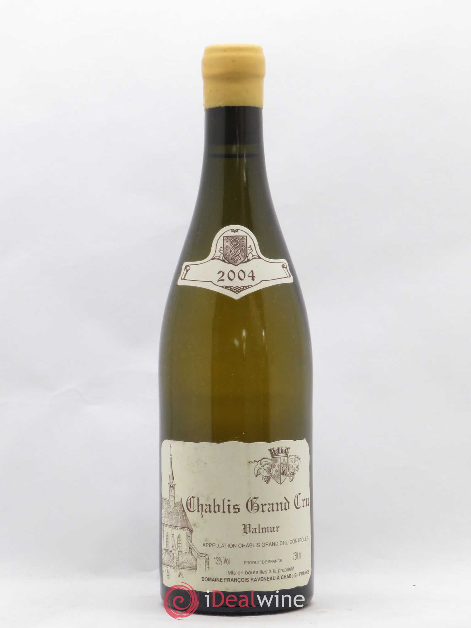 Chablis Grand Cru Valmur Raveneau (Domaine) 2004 - Lot de 1 bouteille - 0