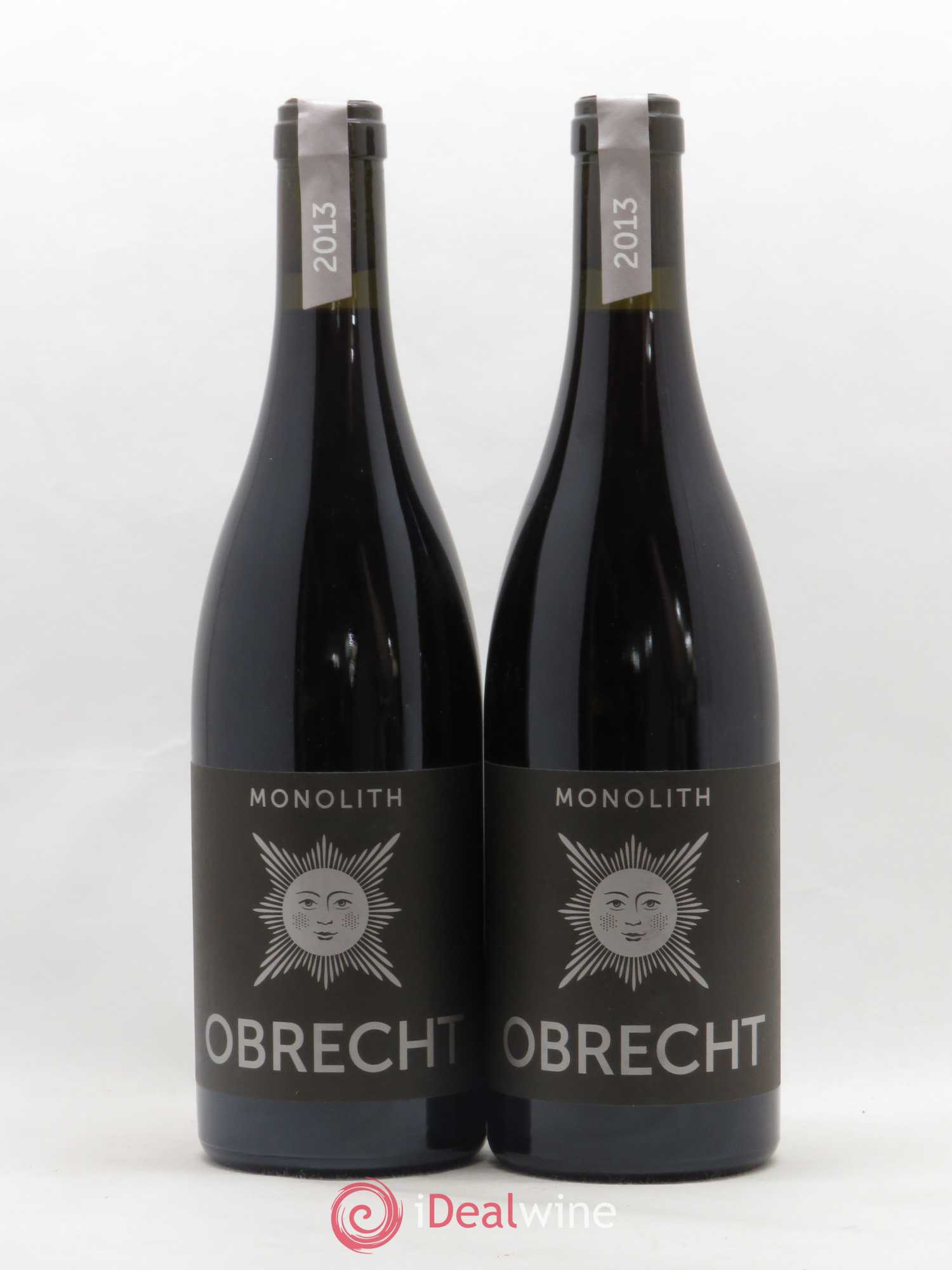 Vins Etrangers Suisse Graubünden Pinot Noir Monolith Obrecht 2013 - Posten von 2 Flaschen - 0