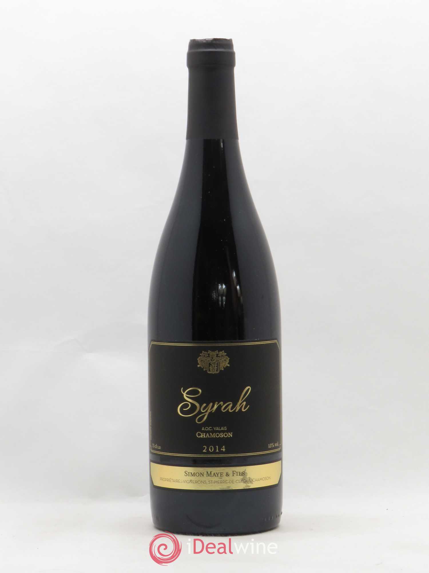 Valais Chamoson Syrah Simon Maye 2014 - Posten von 1 Flasche - 0