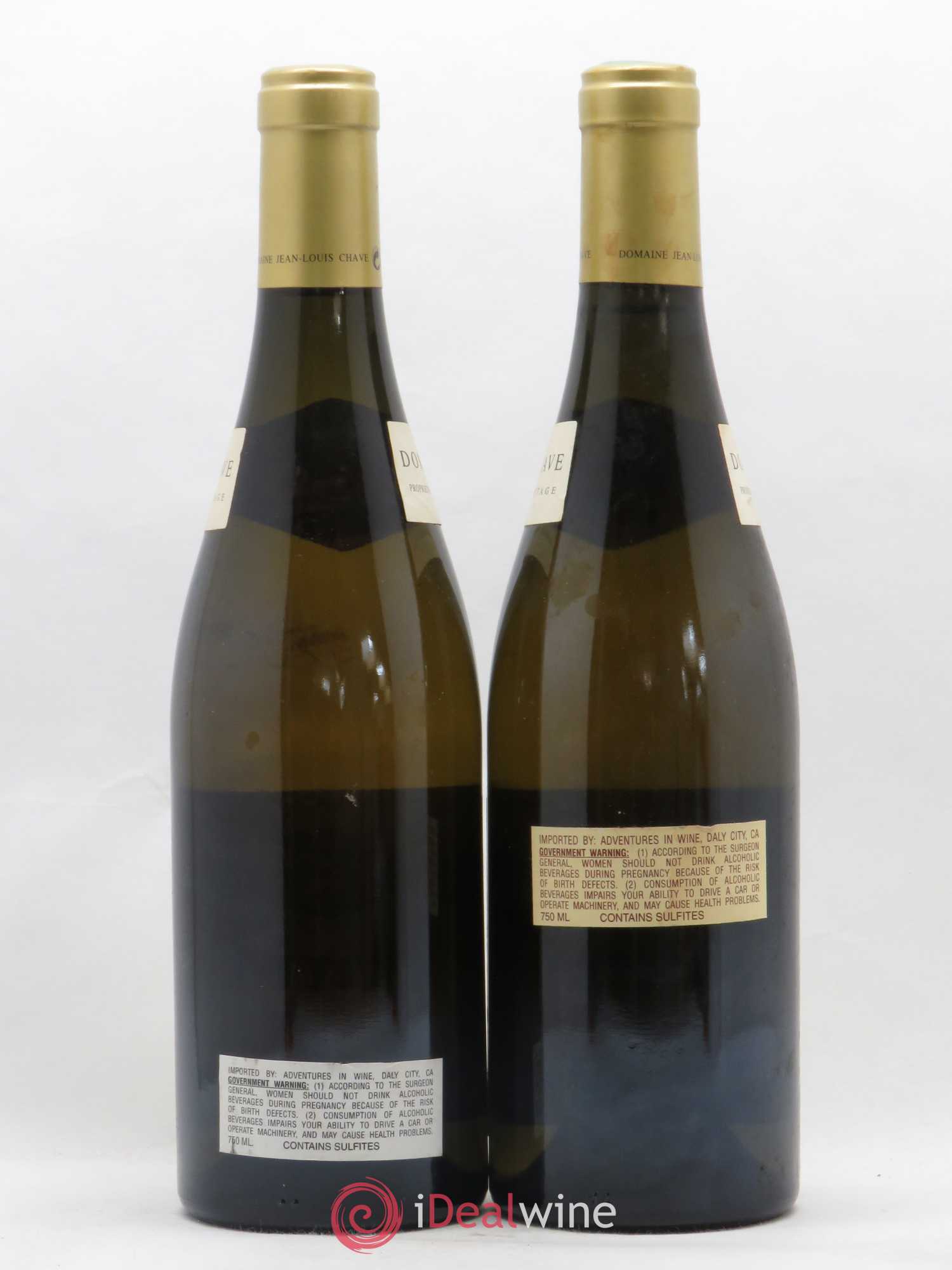 Hermitage Jean-Louis Chave 1999 - Lot de 2 bouteilles - 1