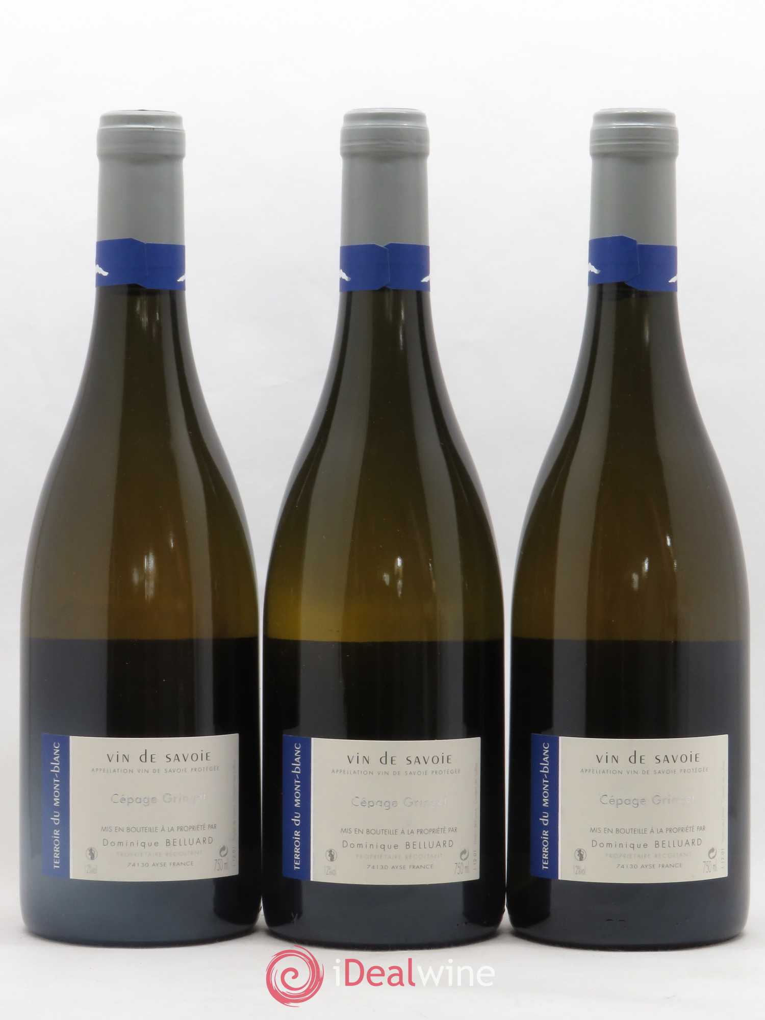 Vin de Savoie Le Feu Domaine Belluard 2012 - Lot de 3 bouteilles - 1