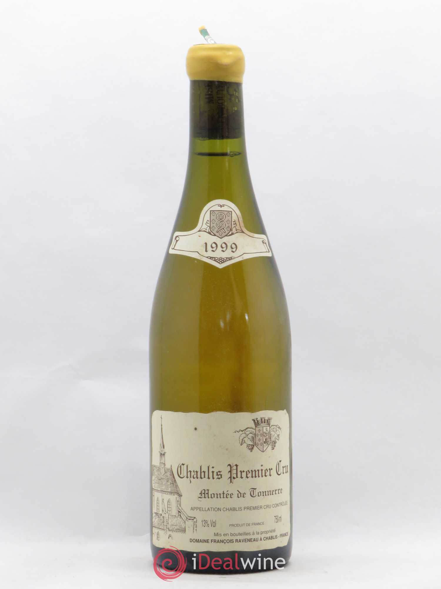 Chablis 1er Cru Montée de Tonnerre Raveneau (Domaine) 1999 - Lot de 1 bouteille - 0