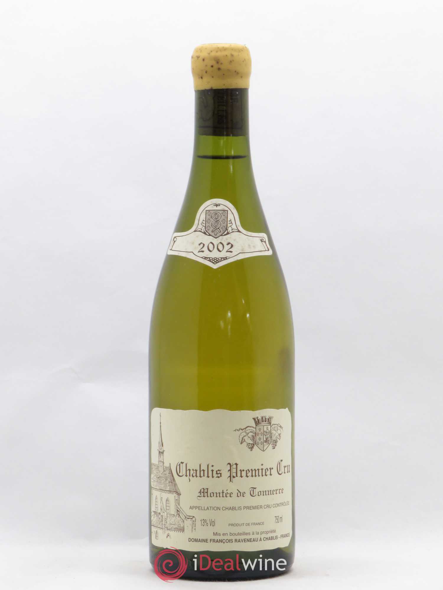 Chablis 1er Cru Montée de Tonnerre Raveneau (Domaine) 2002 - Posten von 1 Flasche - 0