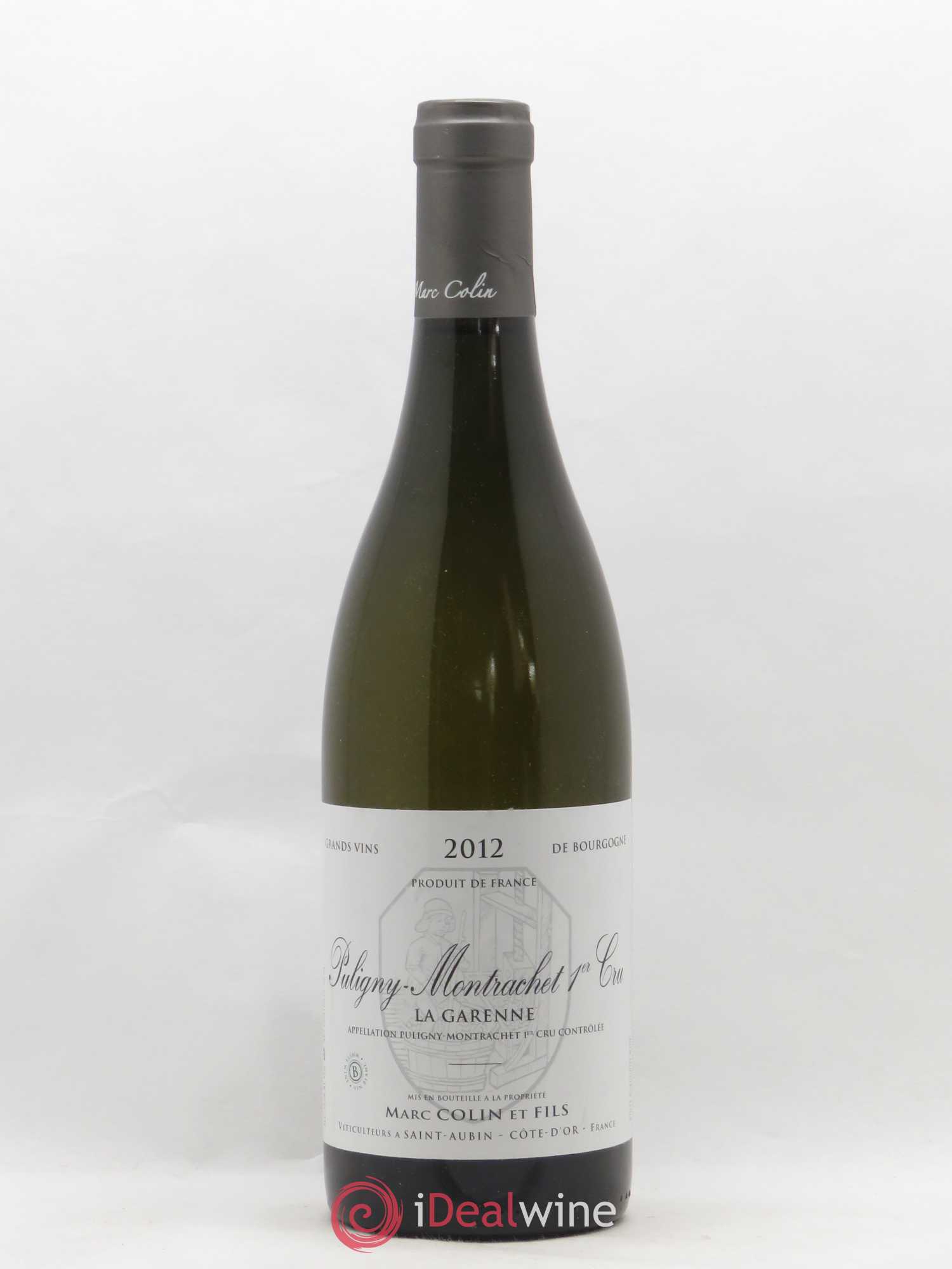 Puligny-Montrachet 1er Cru La Garenne Marc Colin 2012 - Posten von 1 Flasche - 0