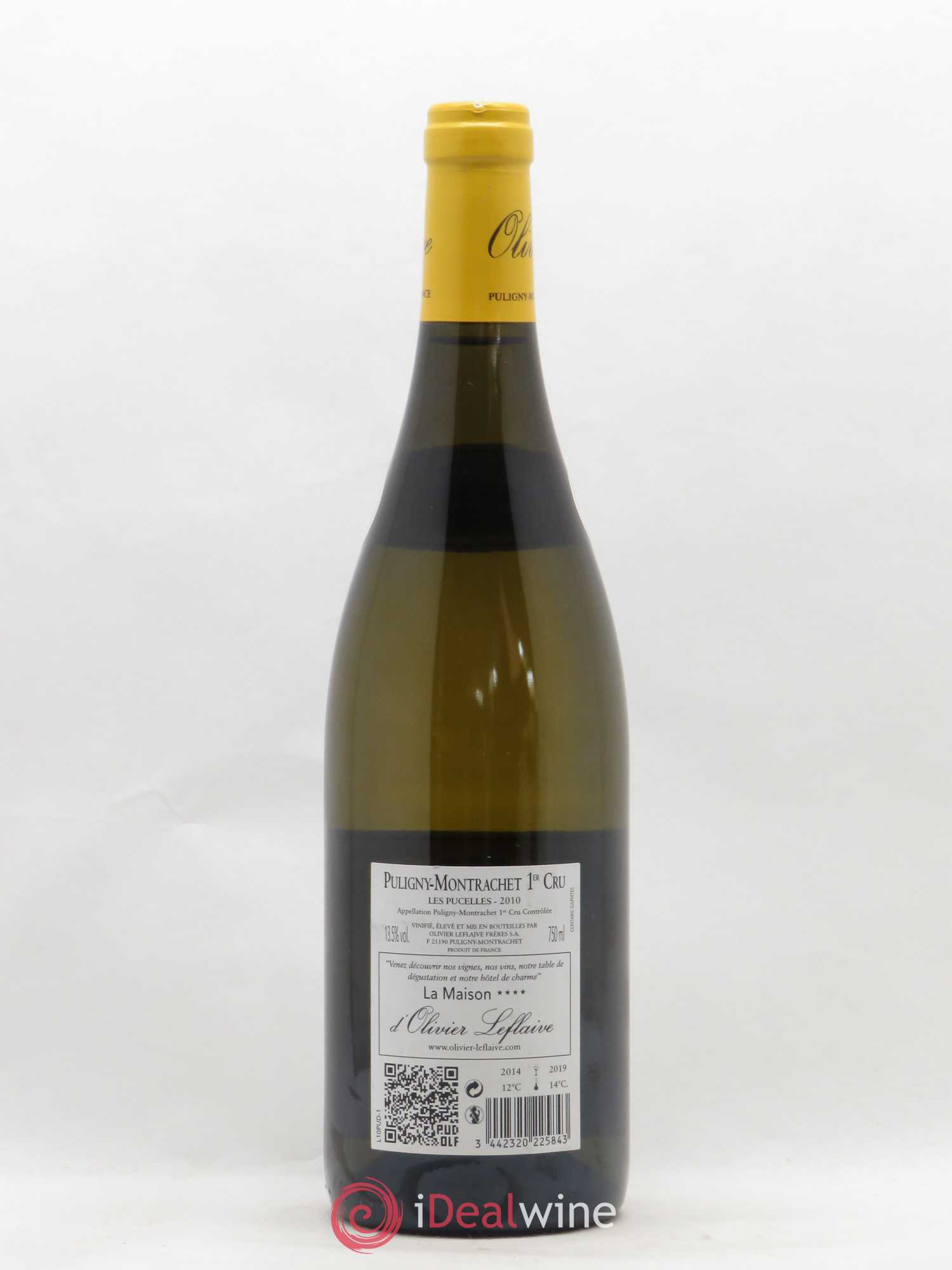 Puligny-Montrachet Olivier Leflaive 1er Cru Les Pucelles 2010 - Posten von 1 Flasche - 1