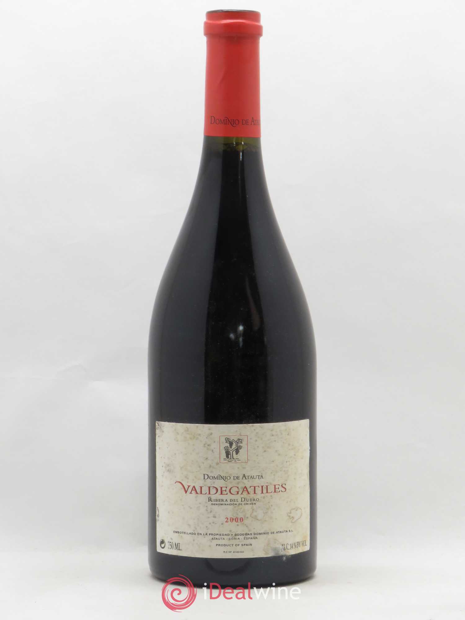 Ribera Del Duero DO Valdegatiles Dominio De Atauta 2000 - Posten von 1 Flasche - 0