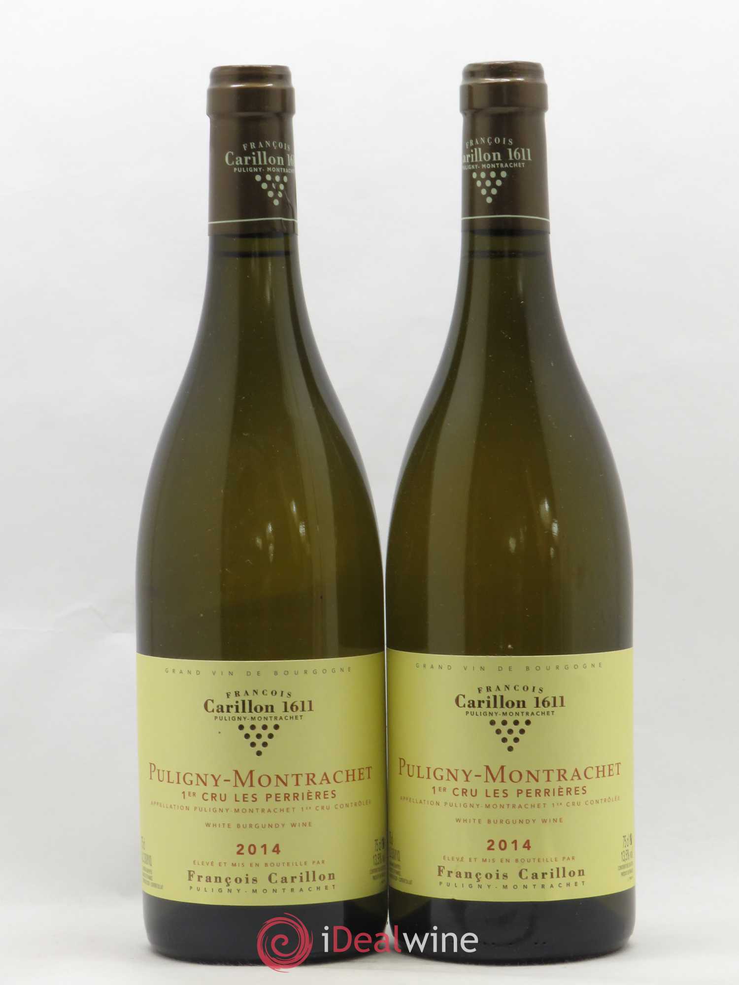 Puligny-Montrachet 1er Cru Les Perrières François Carillon 2014 - Lot de 2 bouteilles - 0