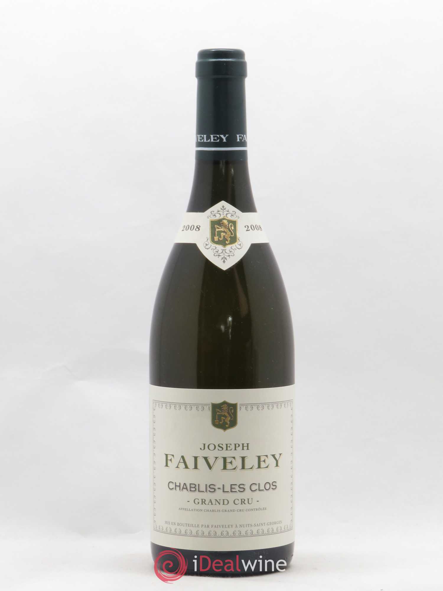 Chablis Grand Cru Les Clos Faiveley 2008 - Lot de 1 bouteille - 0