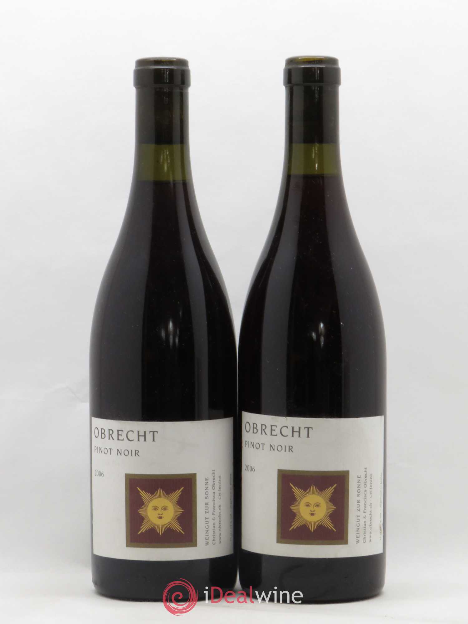 Vins Etrangers Jenins Pinot Noir Obrecht 2006 - Posten von 2 Flaschen - 0