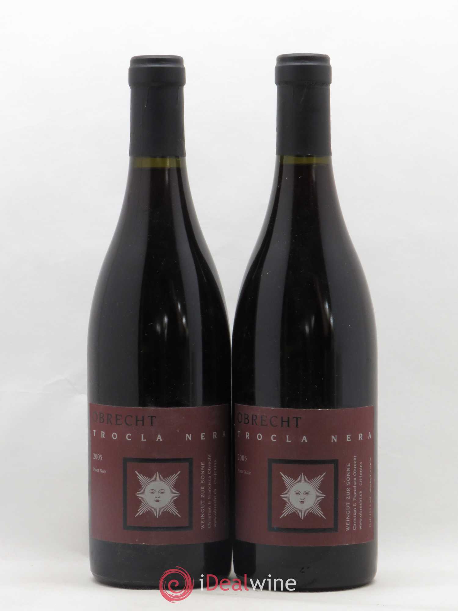 Vins Etrangers Jenins Pinot Noir Trocla Nera Obrecht 2005 - Posten von 2 Flaschen - 0