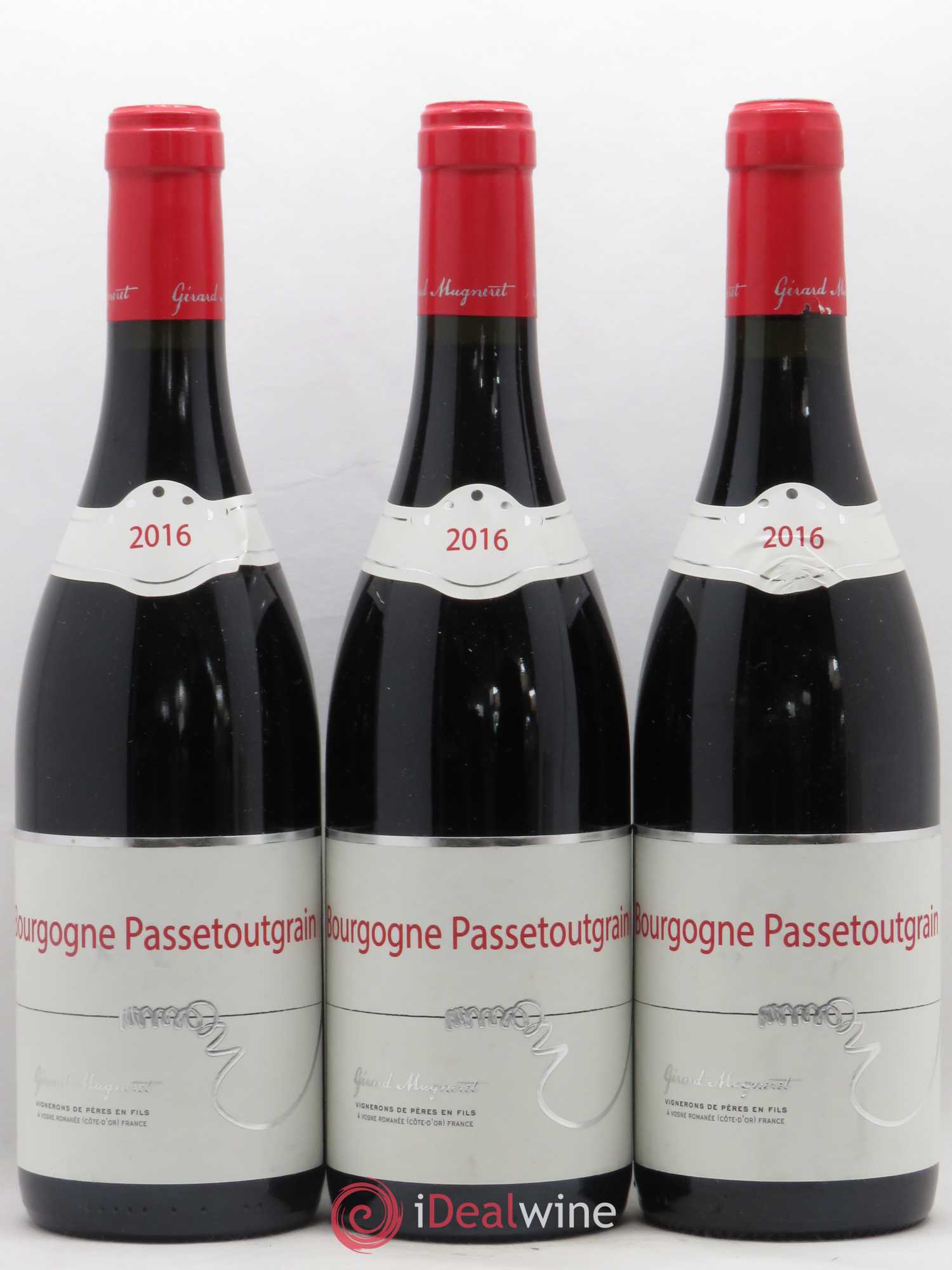 Bourgogne Passetoutgrain Gérard Mugneret 2016 - Posten von 3 Flaschen - 0