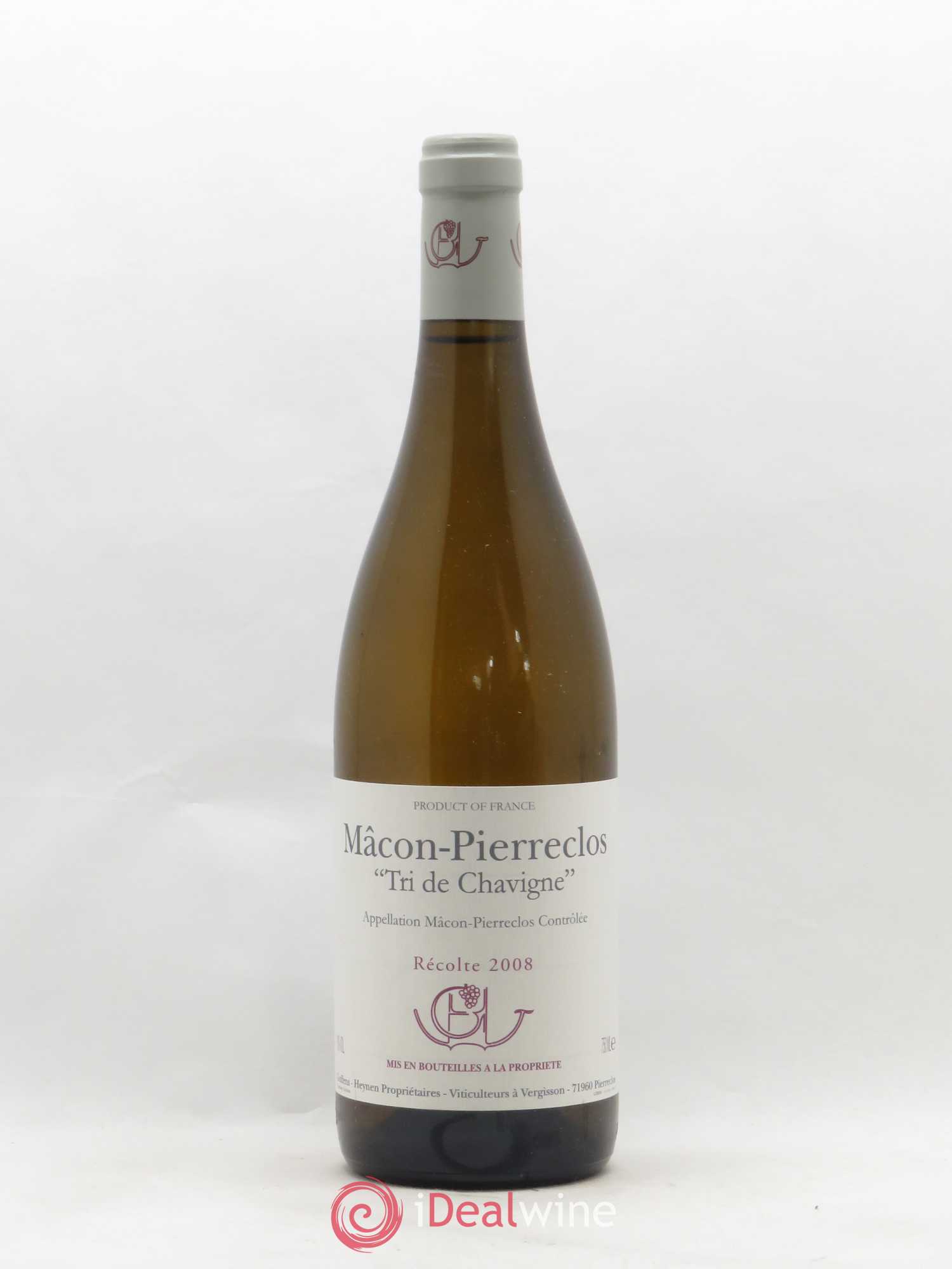 Mâcon-Pierreclos Tri de Chavigne Guffens-Heynen 2008 - Lot de 1 bouteille - 0