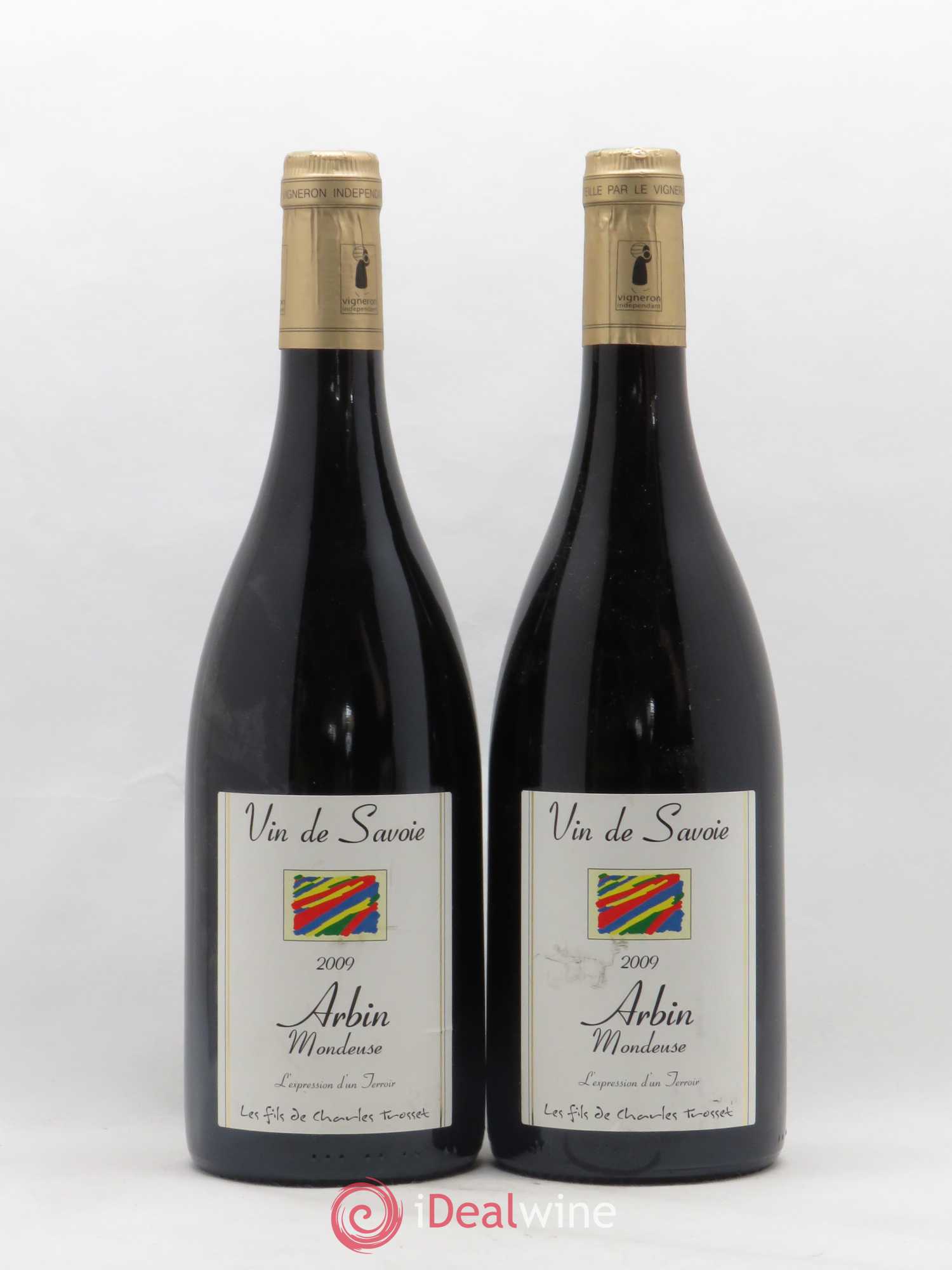 Vin de Savoie Arbin L'Expression d'un Terroir Les fils de Charles Trosset 2009 - Posten von 2 Flaschen - 0