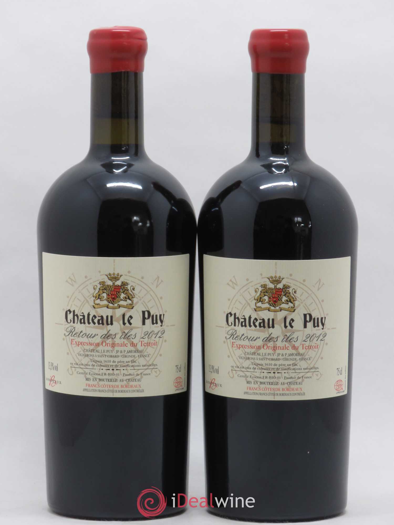 Le Puy - Retour des Iles 2012 - Lot de 2 bouteilles - 0