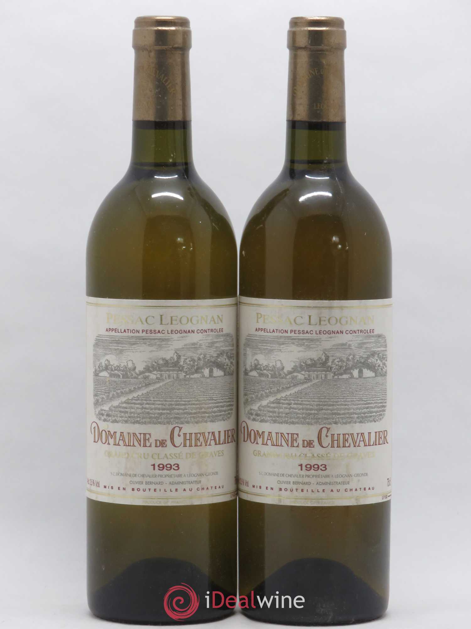 Domaine de Chevalier Cru Classé de Graves 1993 - Lot de 2 bouteilles - 0