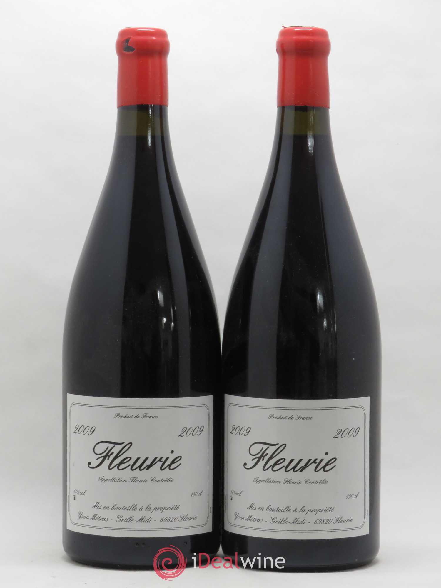 Fleurie Yvon Métras 2009 - Lot de 2 magnums - 0