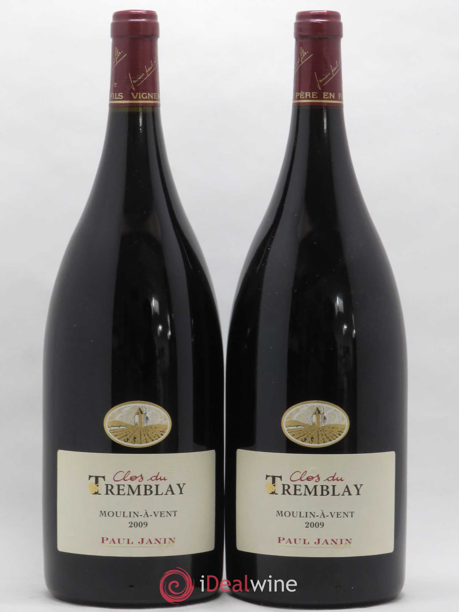Moulin-à-Vent Clos du Tremblay Paul Janin 2009 - Posten von 2 Magnum - 0