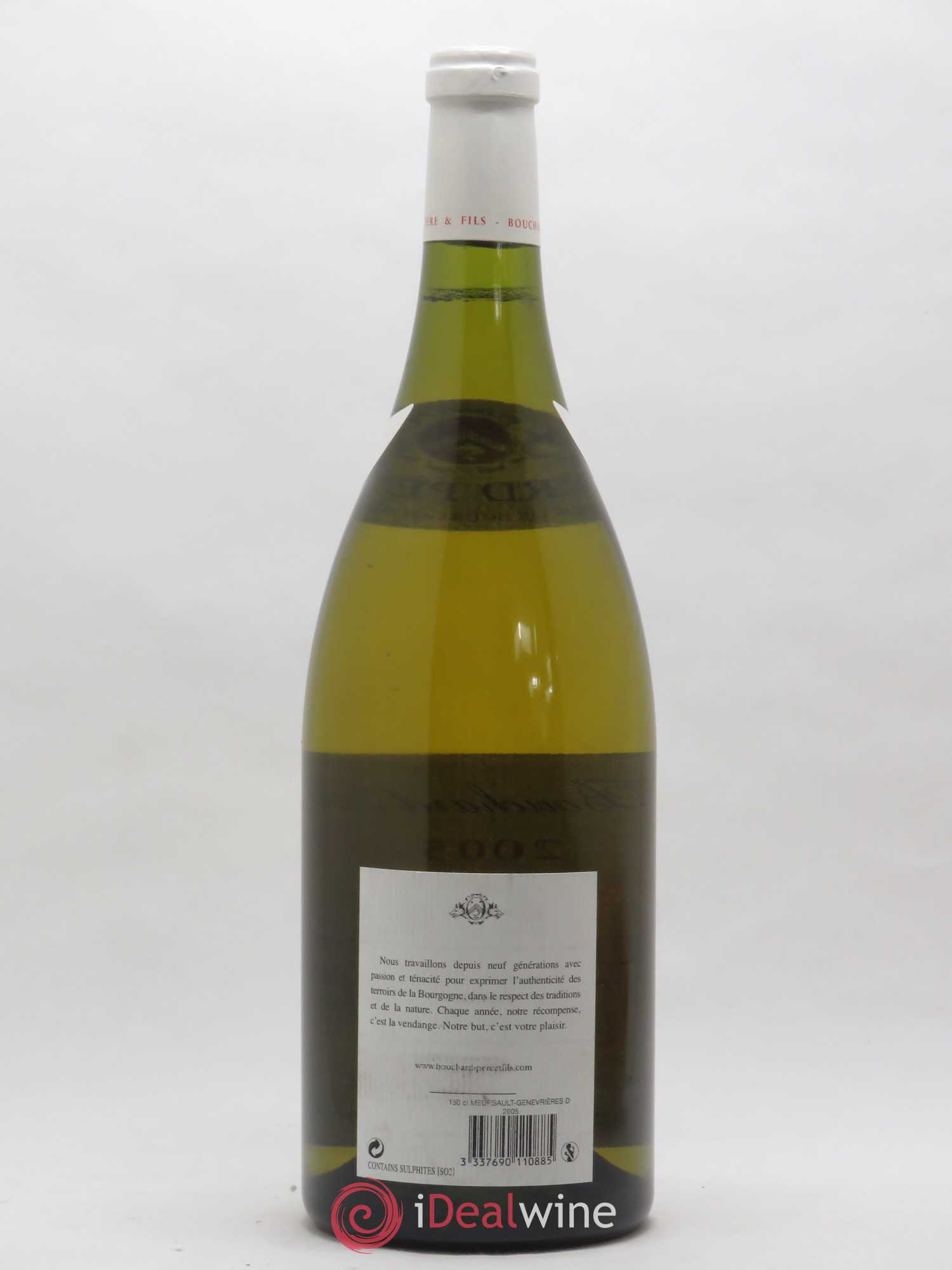 Meursault 1er Cru Genevrières Bouchard Père & Fils 2005 - Lot de 1 magnum - 1