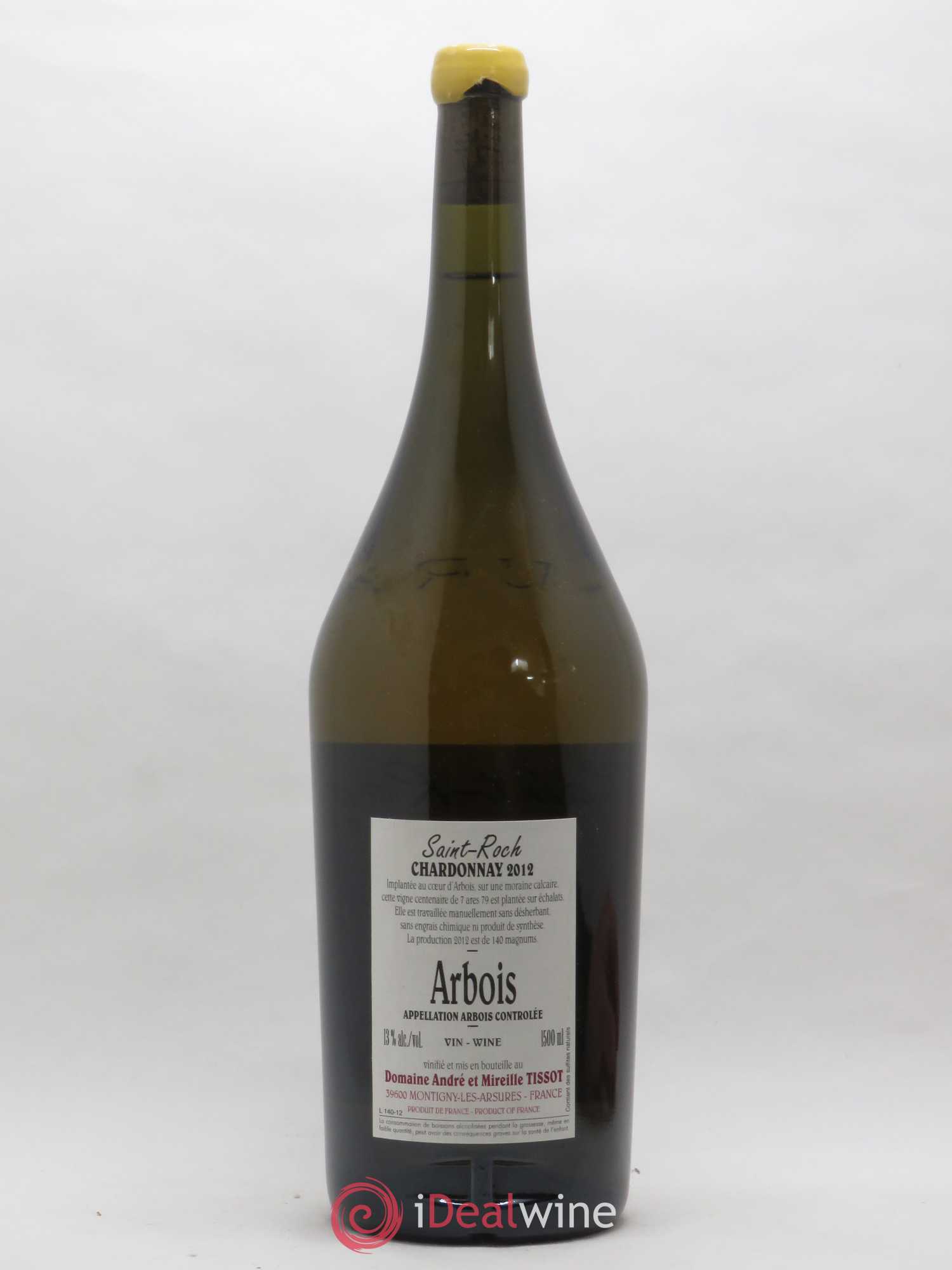 Arbois Saint Roch Stephane Tissot 2012 - Posten von 1 Magnum - 1