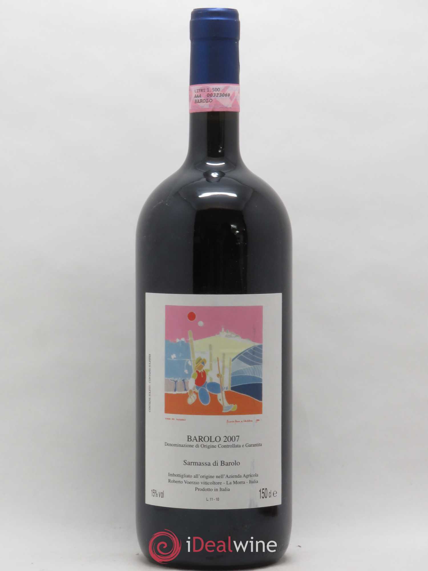 Barolo DOCG Sarmassa Roberto Voerzio 2007 - Lot de 1 magnum - 0