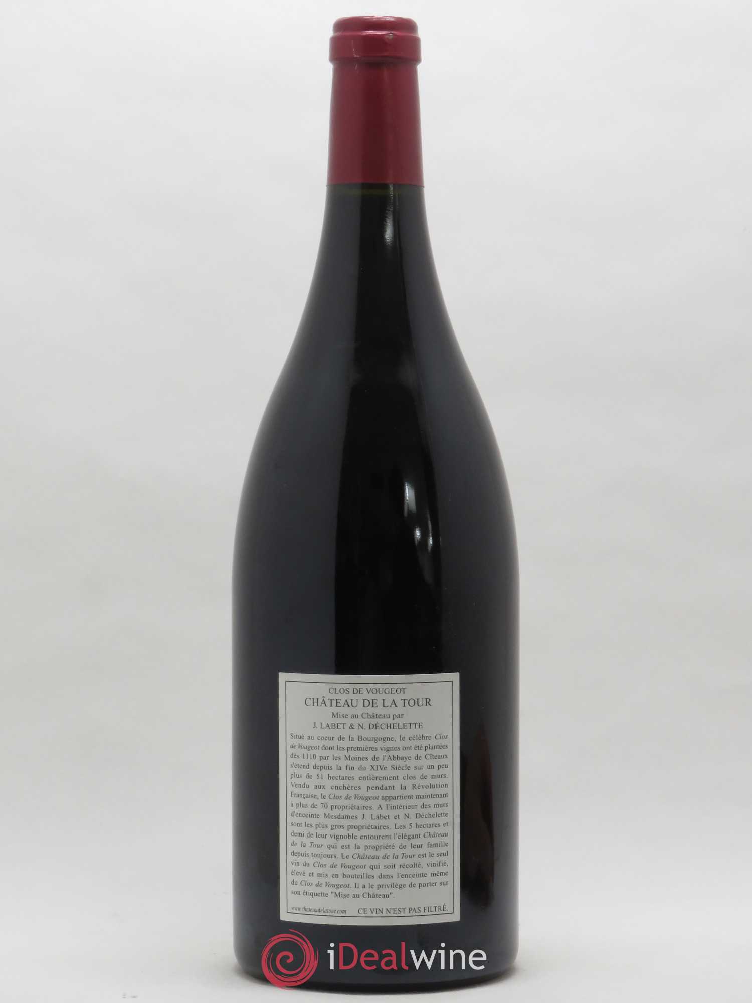 Clos de Vougeot Grand Cru Château de La Tour 2005 - Lot de 1 magnum - 1
