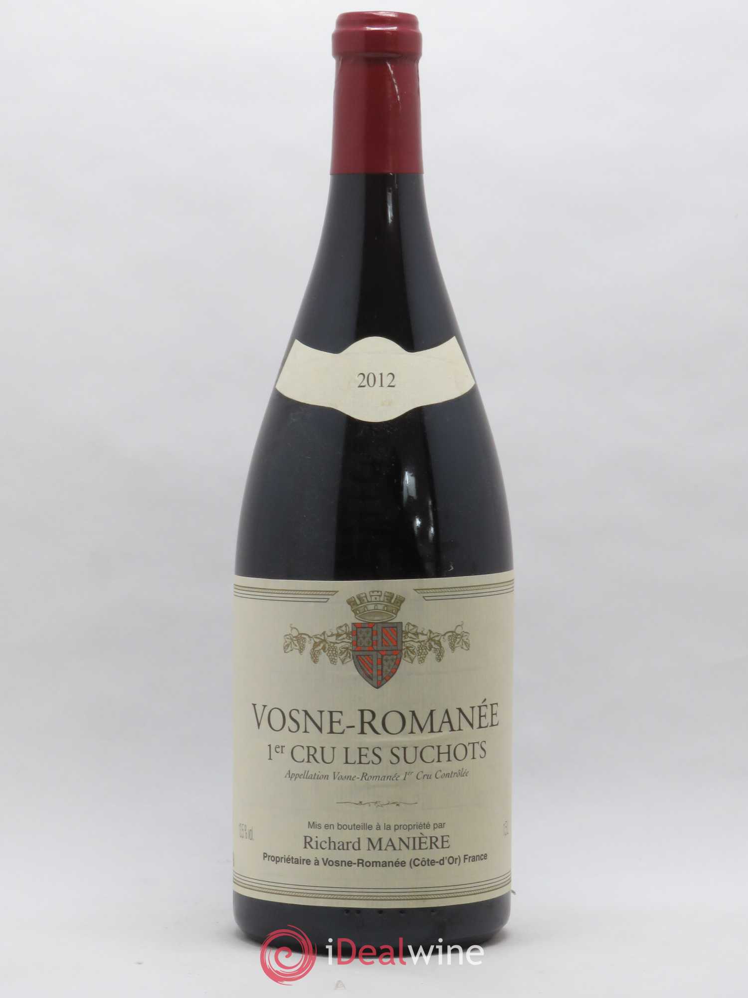 Vosne-Romanée 1er Cru Les Suchots Richard Manière 2012 - Posten von 1 Magnum - 0