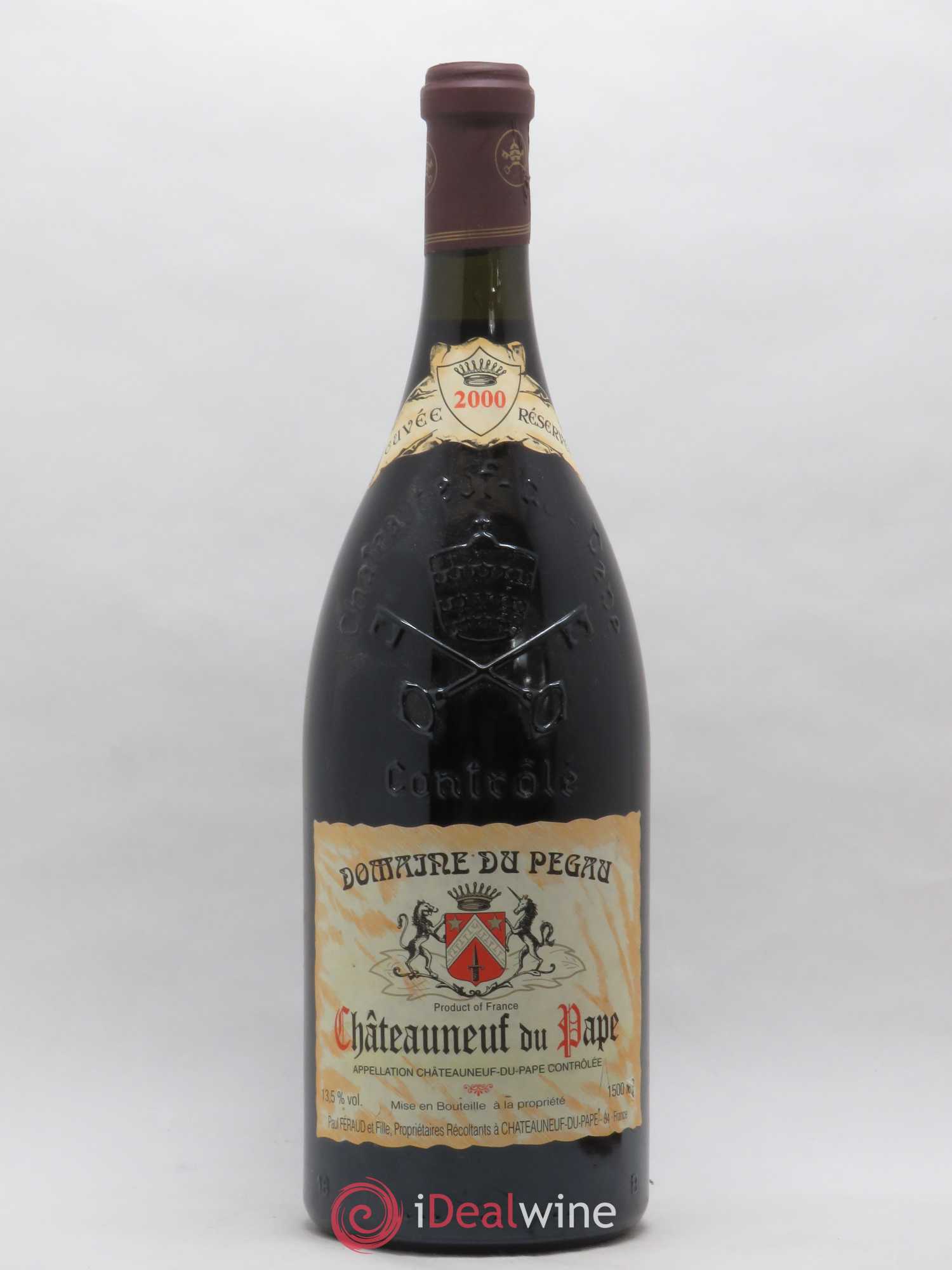 Châteauneuf-du-Pape Domaine du Pégau Cuvée Réservée Paul et Laurence Féraud 2000 - Lot de 1 magnum - 0