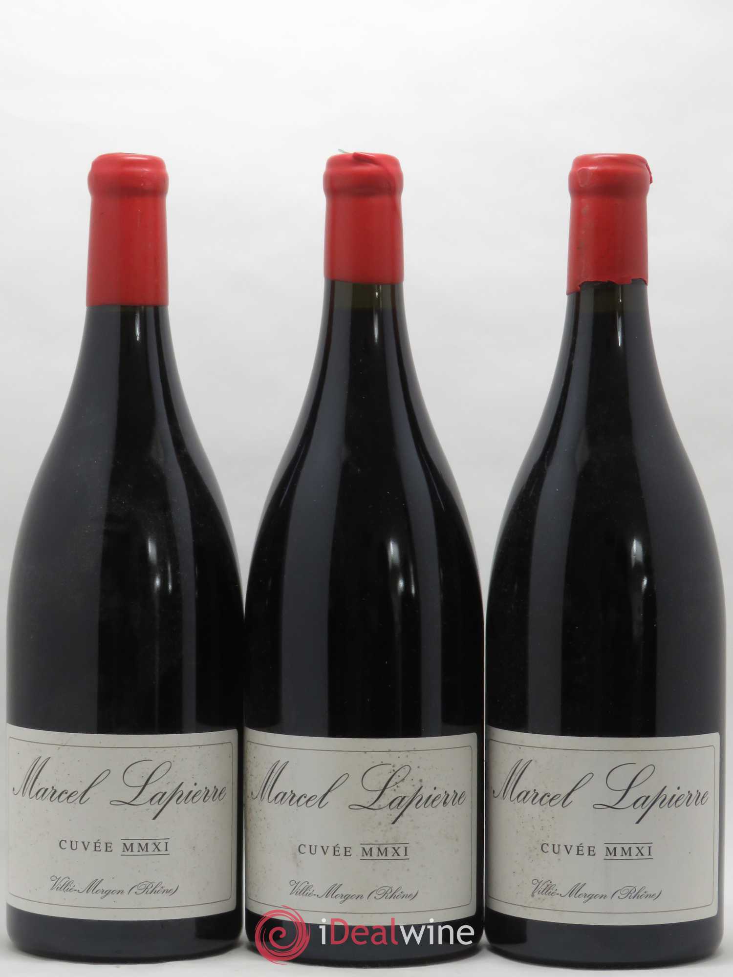 Morgon Cuvée Marcel Lapierre Marcel Lapierre (Domaine) 2011 - Lot de 3 magnums - 0
