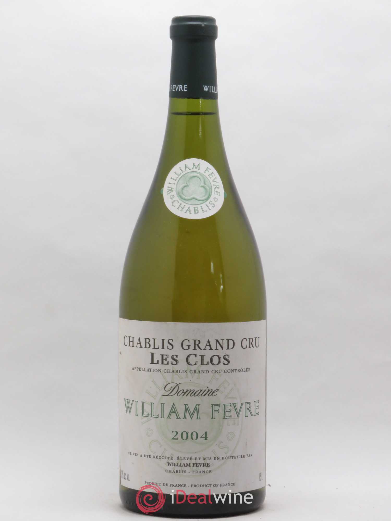 Chablis Grand Cru Les Clos William Fèvre 2004 - Lot de 1 magnum - 0