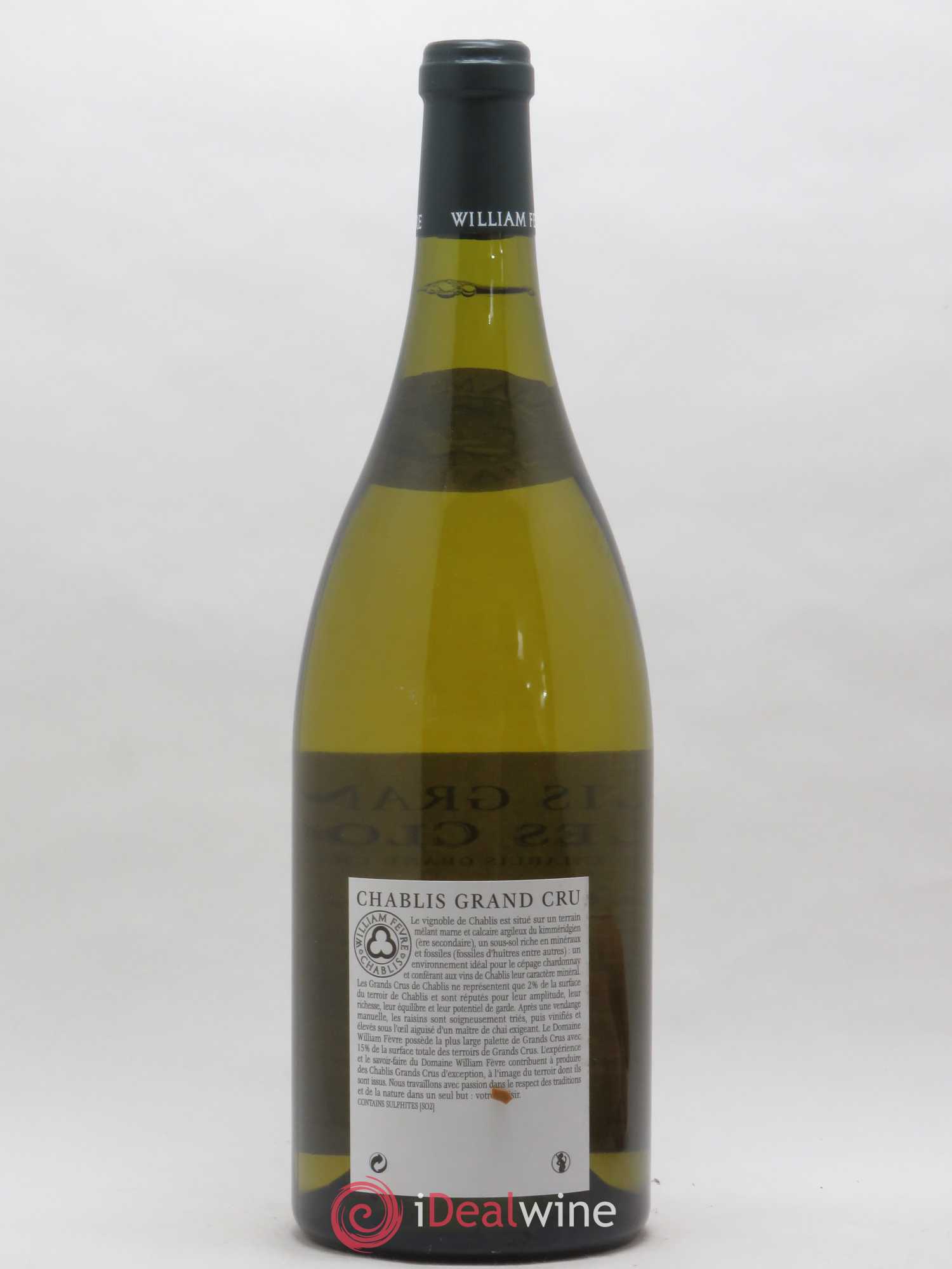 Chablis Grand Cru Les Clos William Fèvre 2010 - Lot de 1 magnum - 1