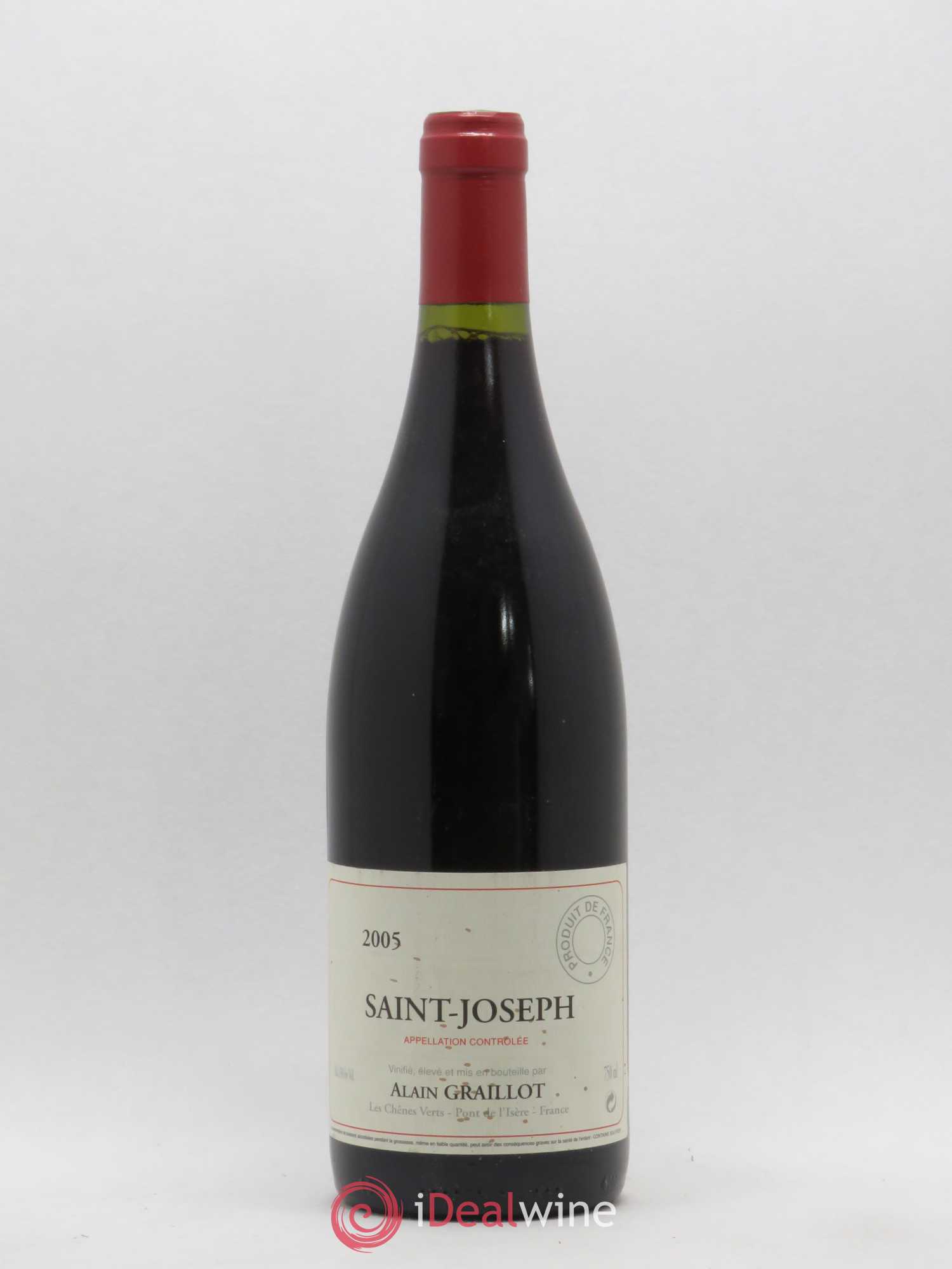 Saint-Joseph Domaine Graillot 2005 - Lot de 1 bouteille - 0