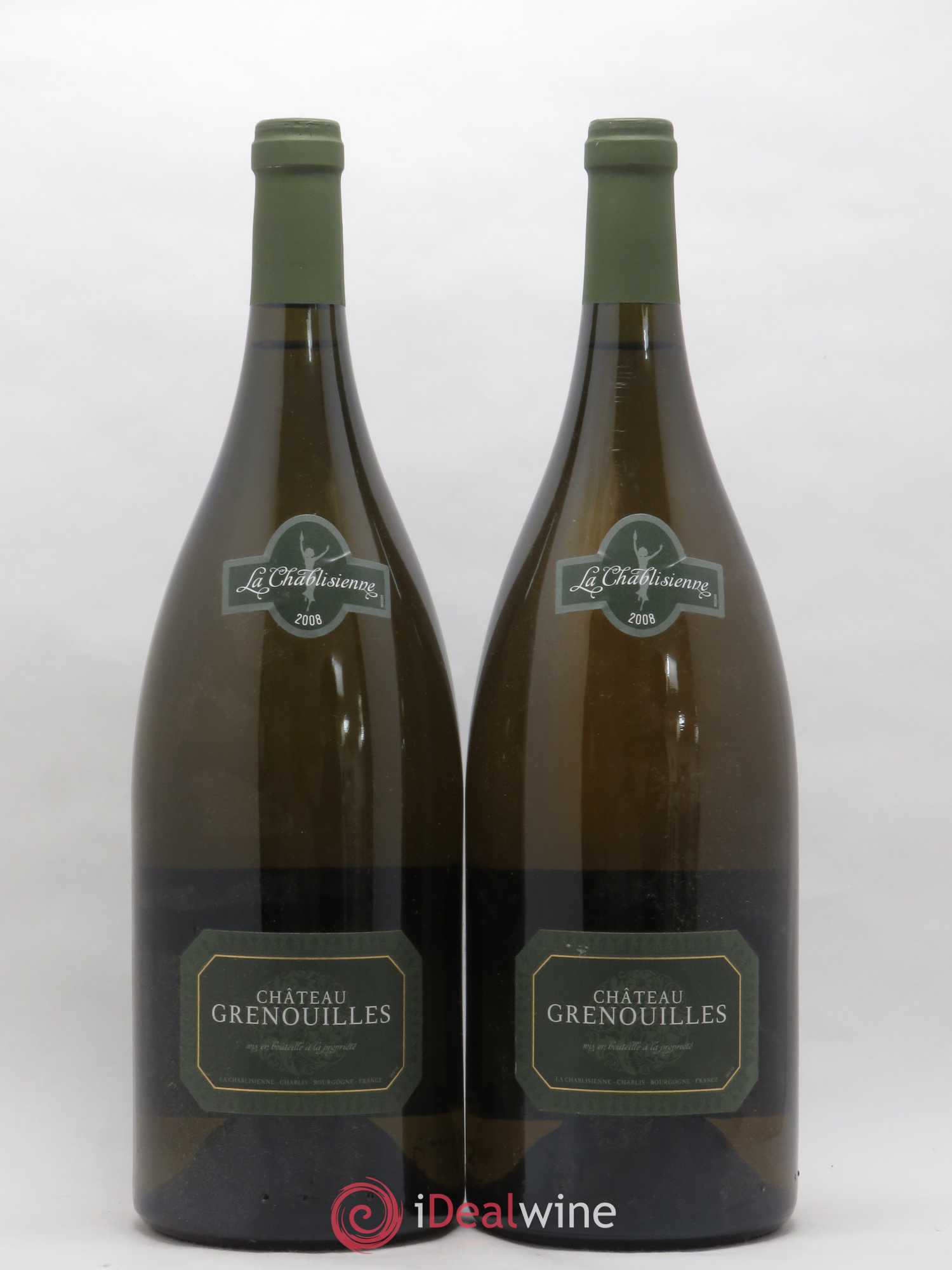 Chablis Grand Cru Grenouilles Château Grenouille - La Chablisienne 2008 - Lot de 2 magnums - 0