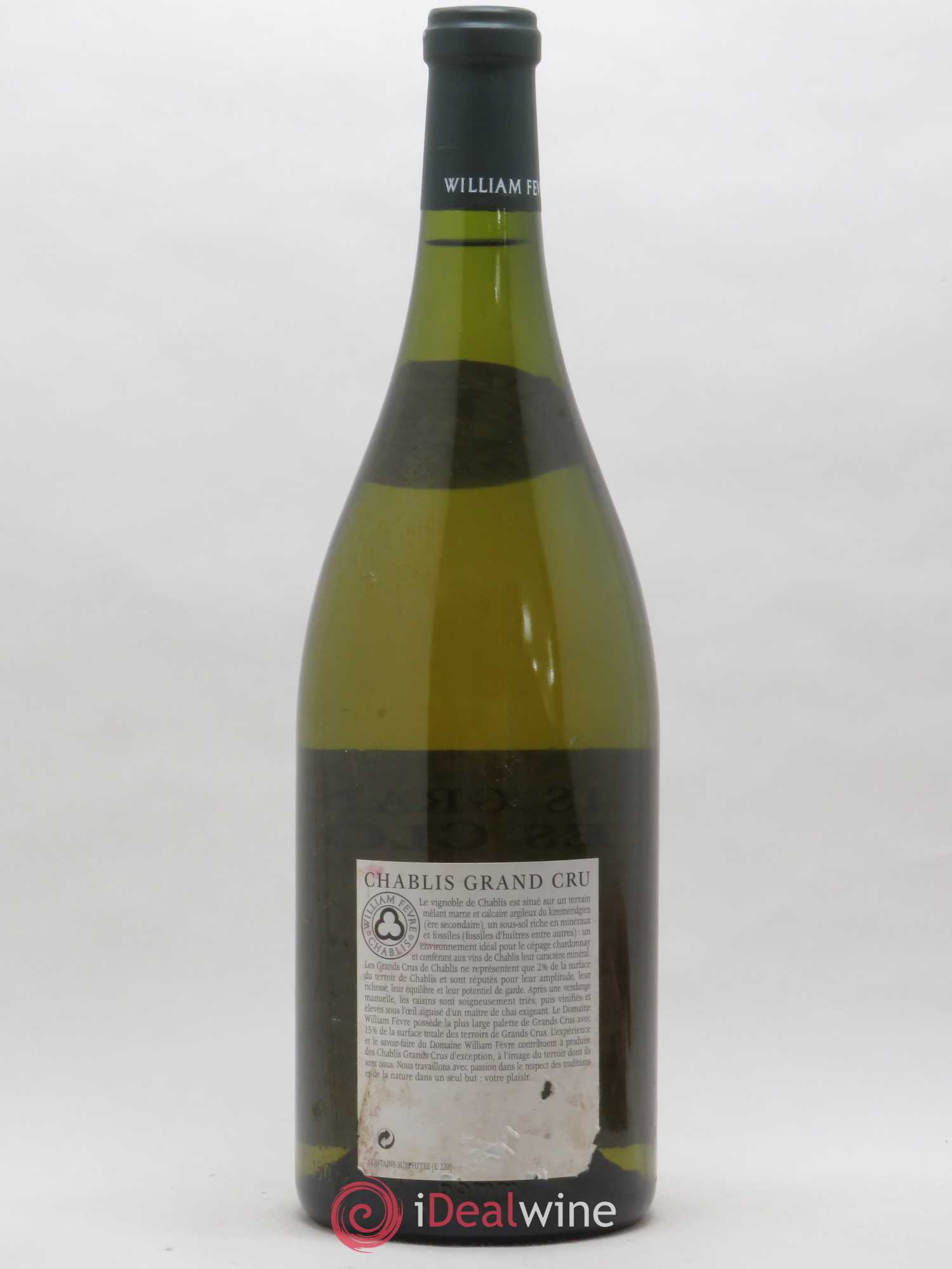 Chablis Grand Cru Les Clos William Fèvre 2004 - Lot de 1 magnum - 1