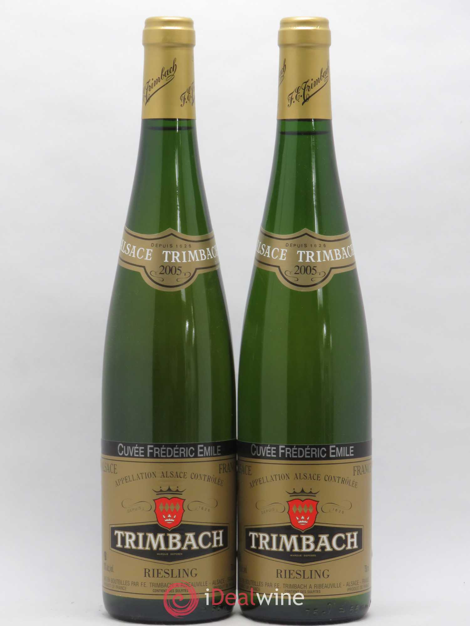 Alsace Riesling Cuvée Frédéric Emile Trimbach (Domaine) 2005 - Lot de 2 bouteilles - 0