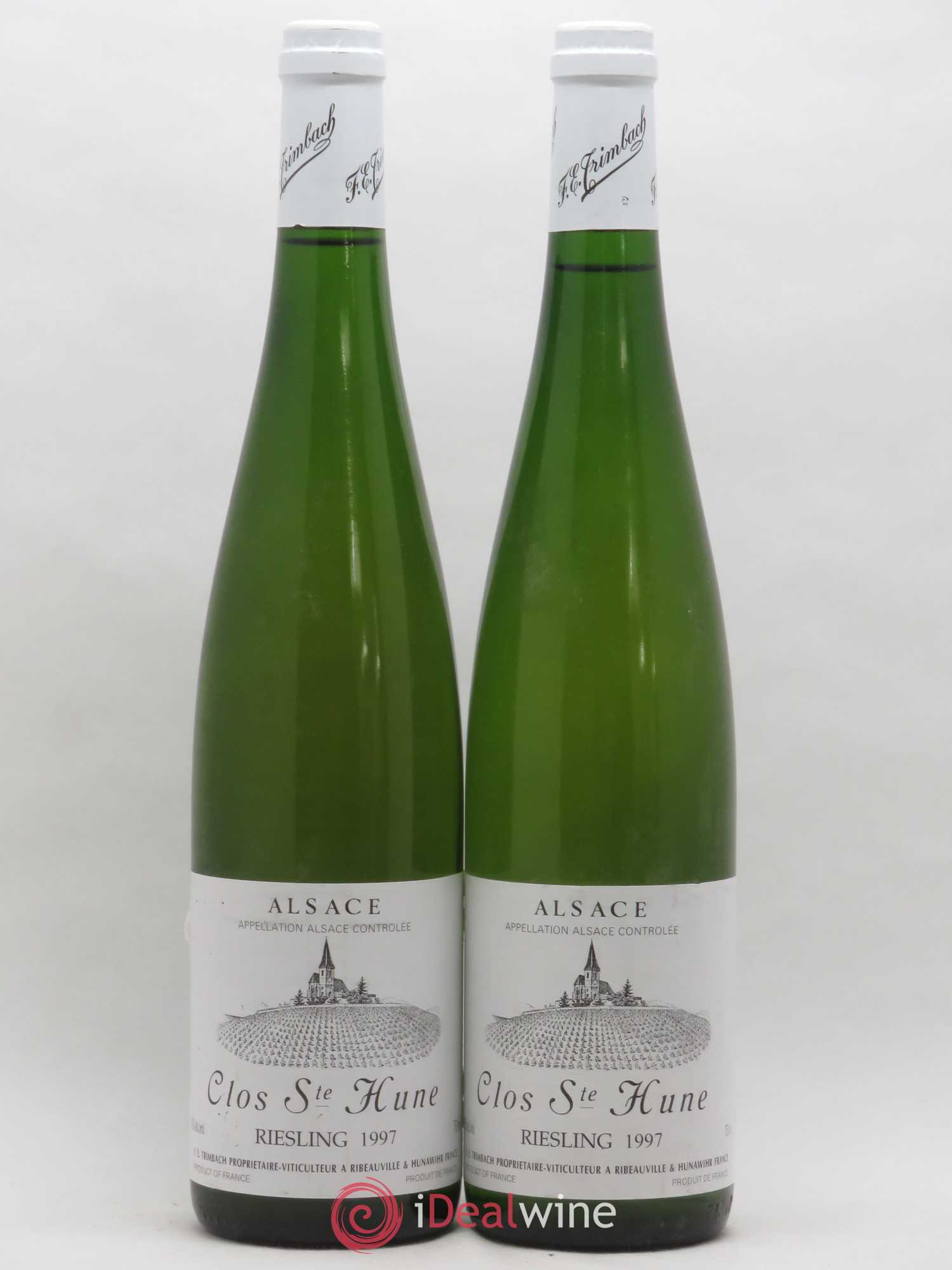 Alsace Riesling Clos Sainte-Hune Trimbach (Domaine) 1997 - Lot de 2 bouteilles - 0