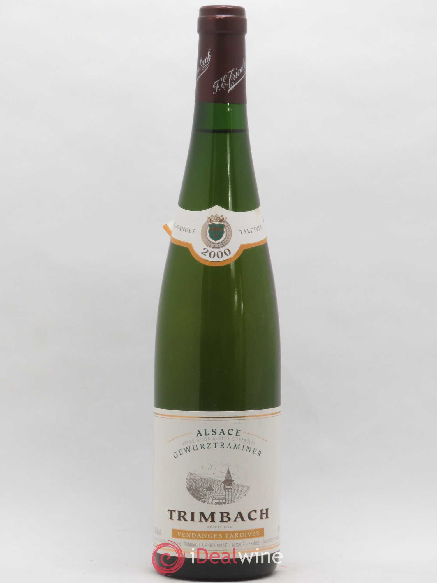 Alsace Gewurztraminer Vendanges Tardives Trimbach (Domaine) 2000 - Lotto di 1 bottiglia - 0