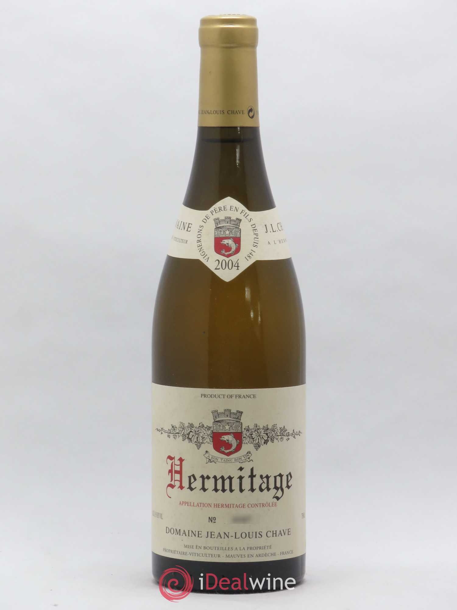 Hermitage Jean-Louis Chave 2004 - Lot de 1 bouteille - 0