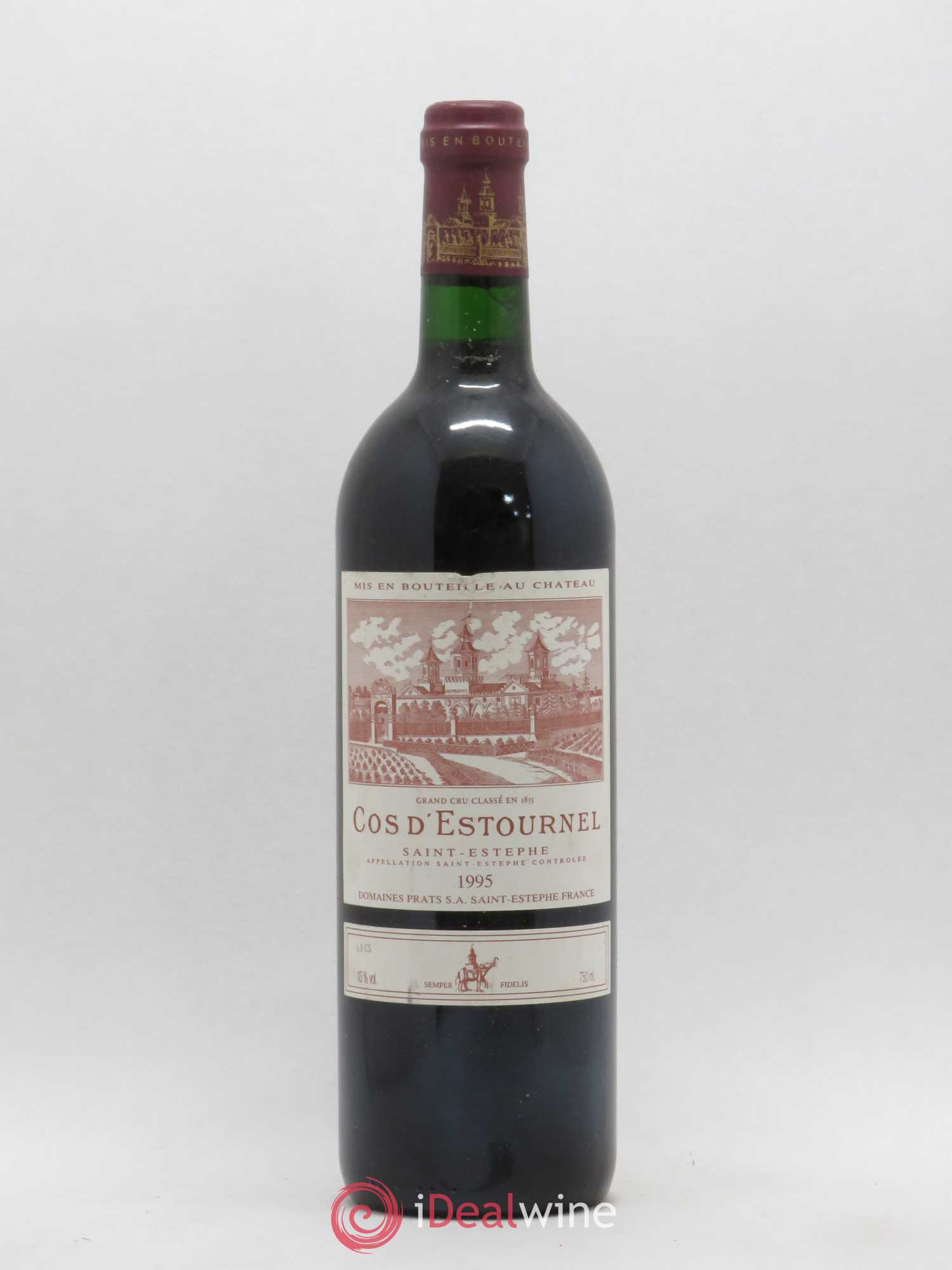 Cos d'Estournel 2ème Grand Cru Classé 1995 - Lot de 1 bouteille - 0